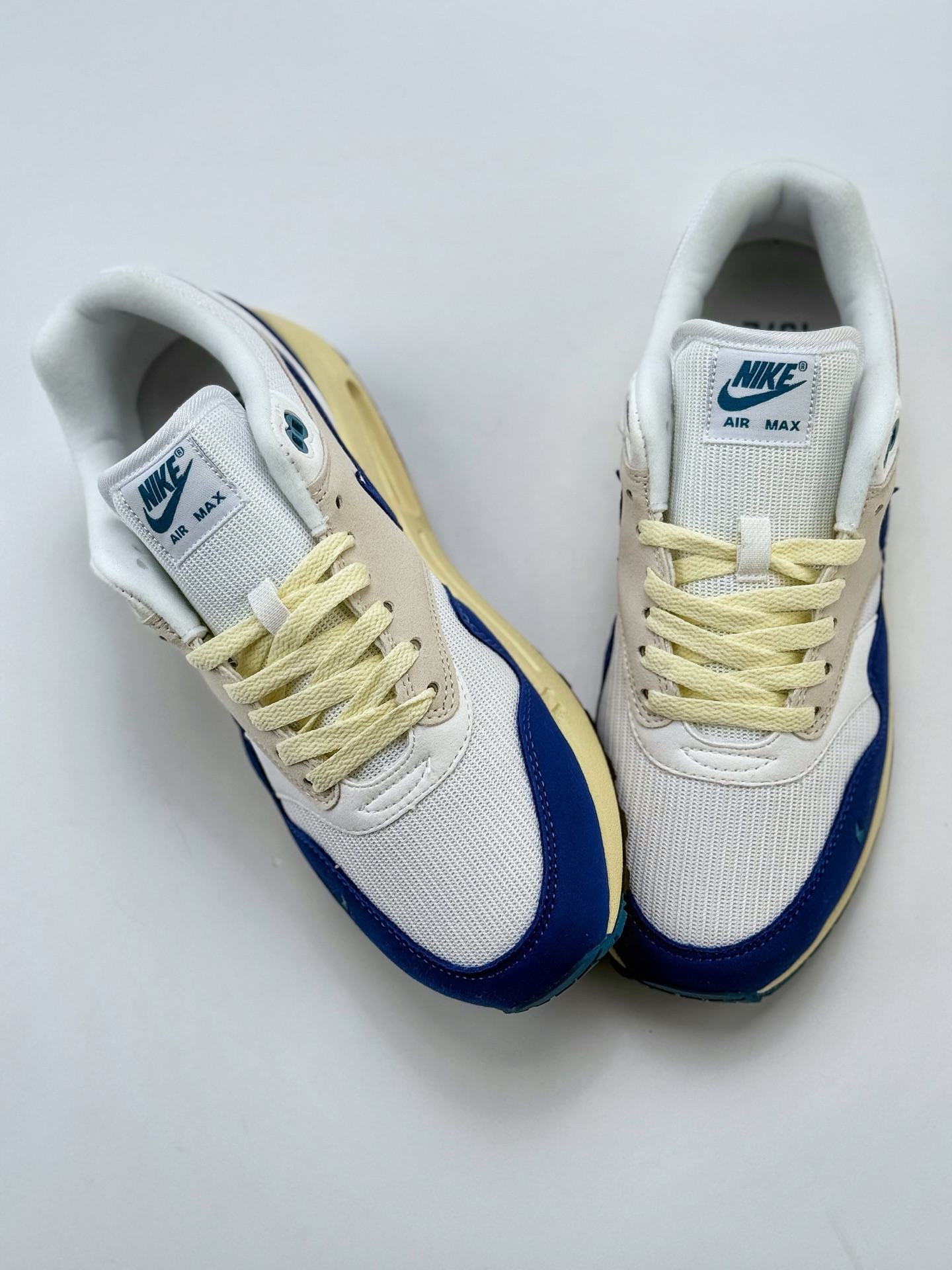 Nike Air Max 1 白宝蓝 复古休闲跑步鞋 FQ8048-133
