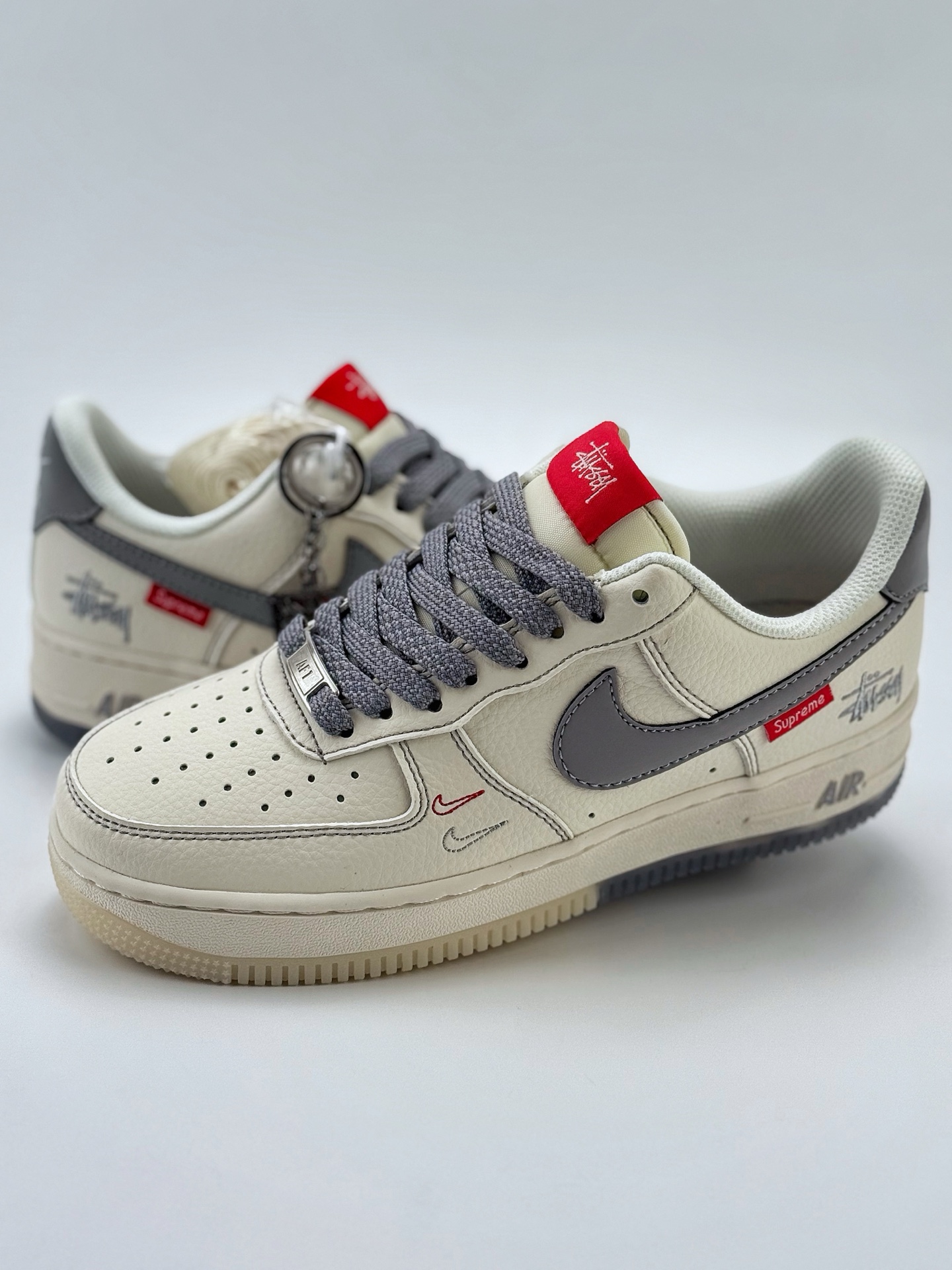 Nike Air Force 1 Low 07 x Stussy 白灰小钩满天星 HH7518-037