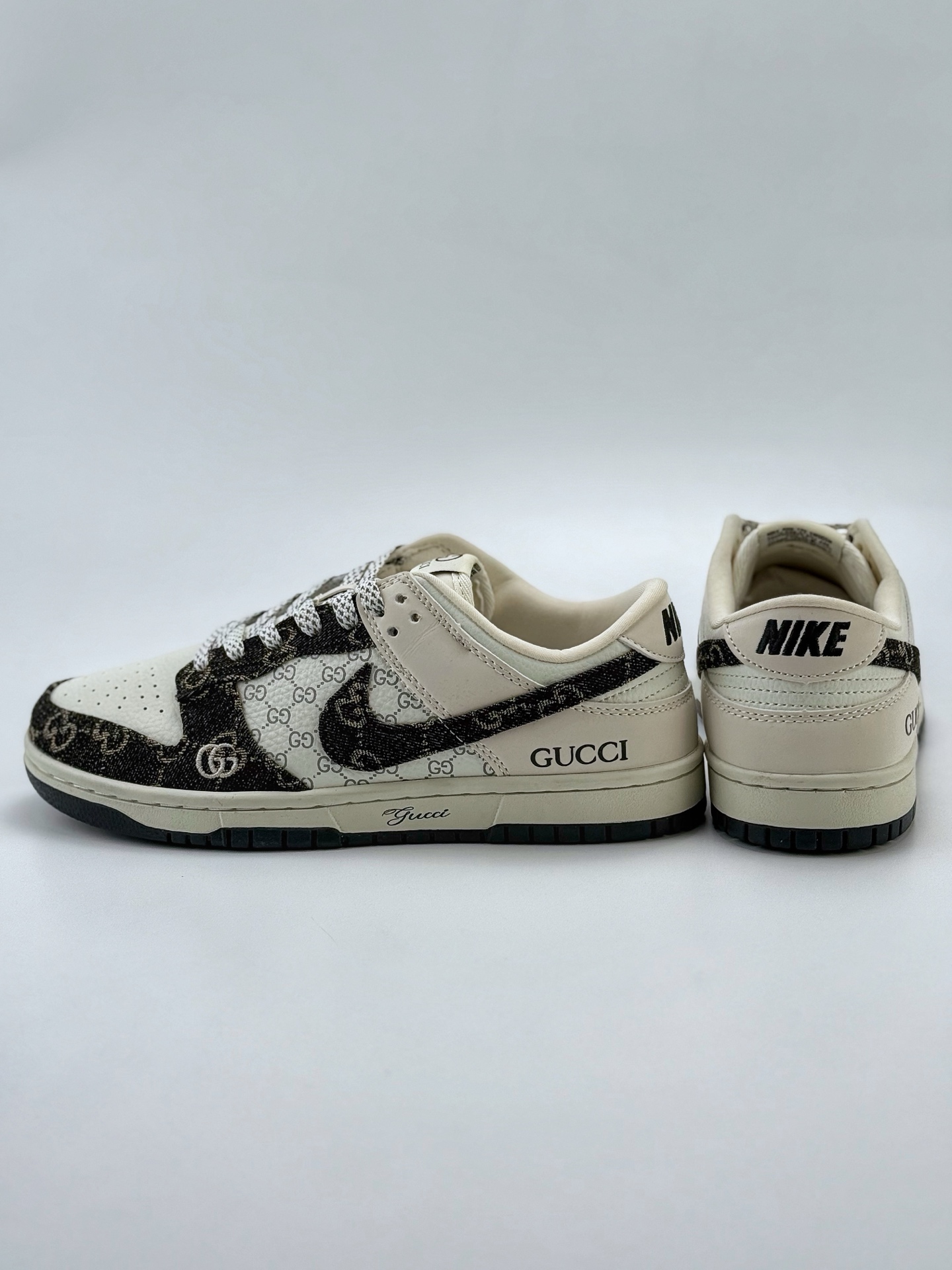 280 Nike SB Dunk Low x GUCCI 白黑三小钩满天星  CH8311-286