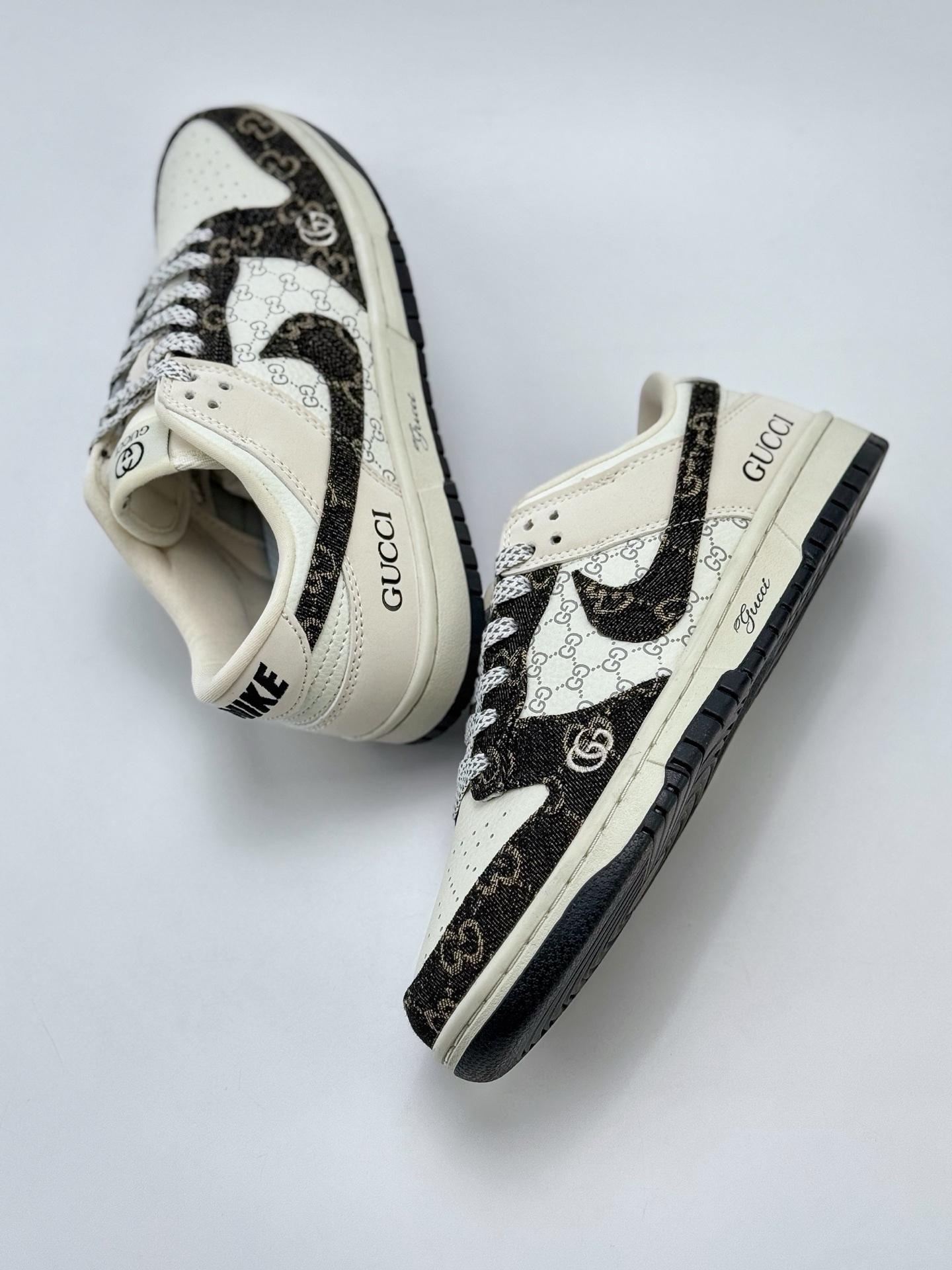 280 Nike SB Dunk Low x GUCCI 白黑三小钩满天星  CH8311-286