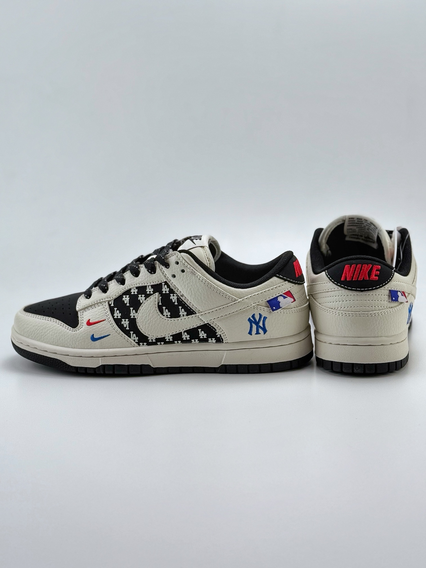 280 Nike SB Dunk Low x MLB 白黑双小钩满天星  CS1688-101
