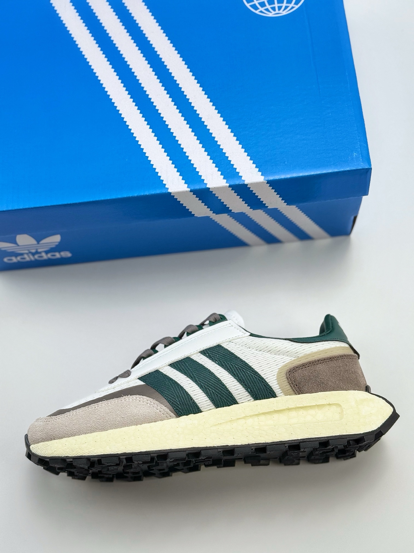 180 adidas Racing E5 Boost Prototype  速度轻盈复古系列 IE3910