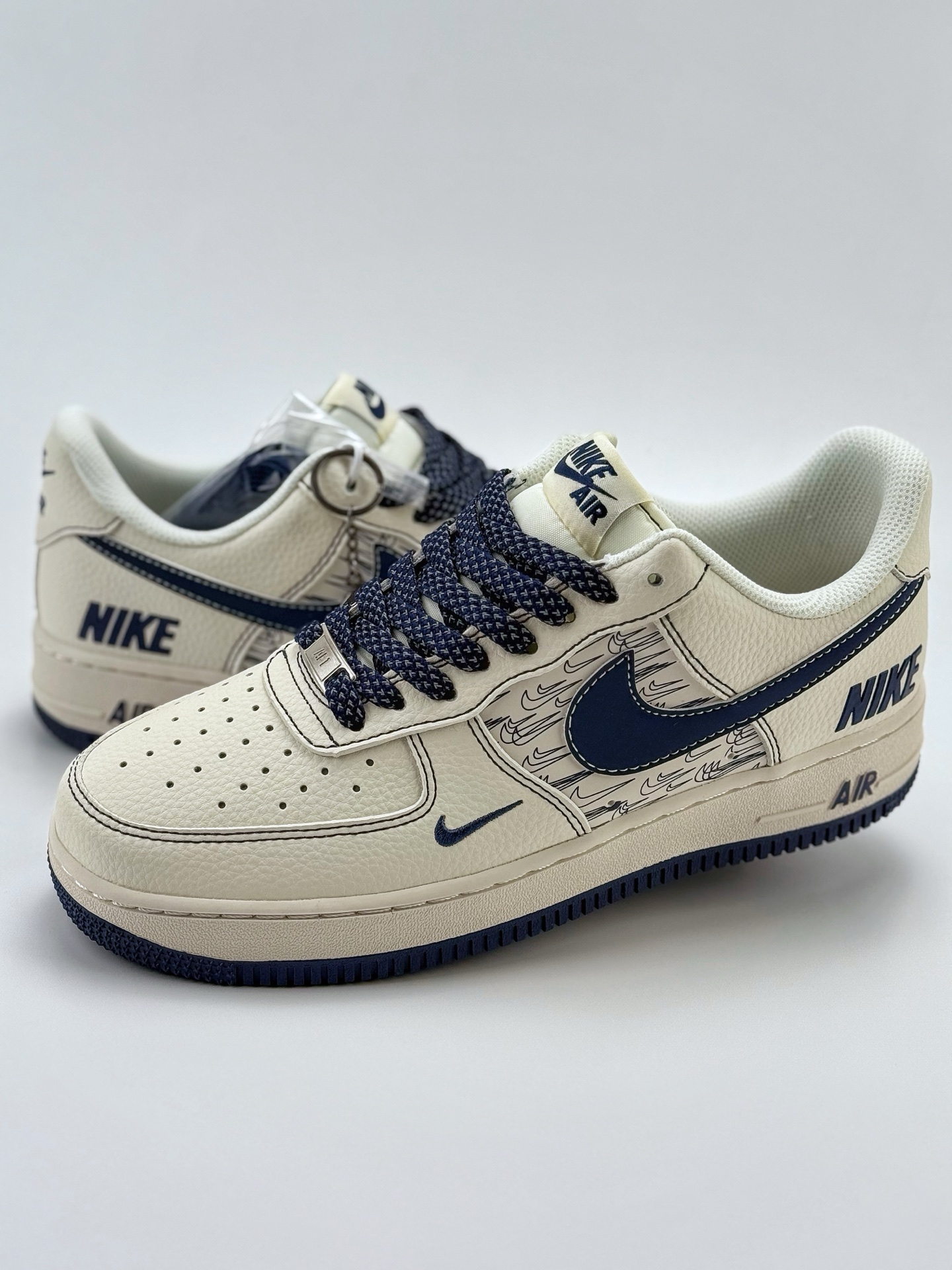 260 Nike Air Force 1 Low 07 白蓝小钩满天星  HH7518-069
