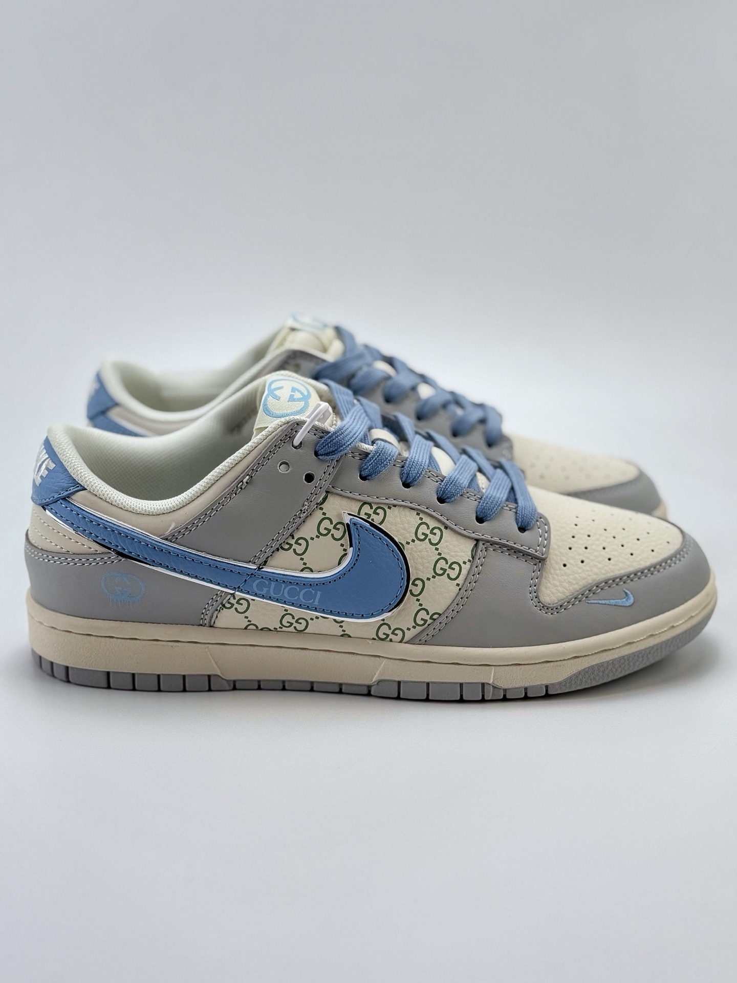 280 Nike SB Dunk Low x GUCCI 白灰蓝小钩  JJ2508-556