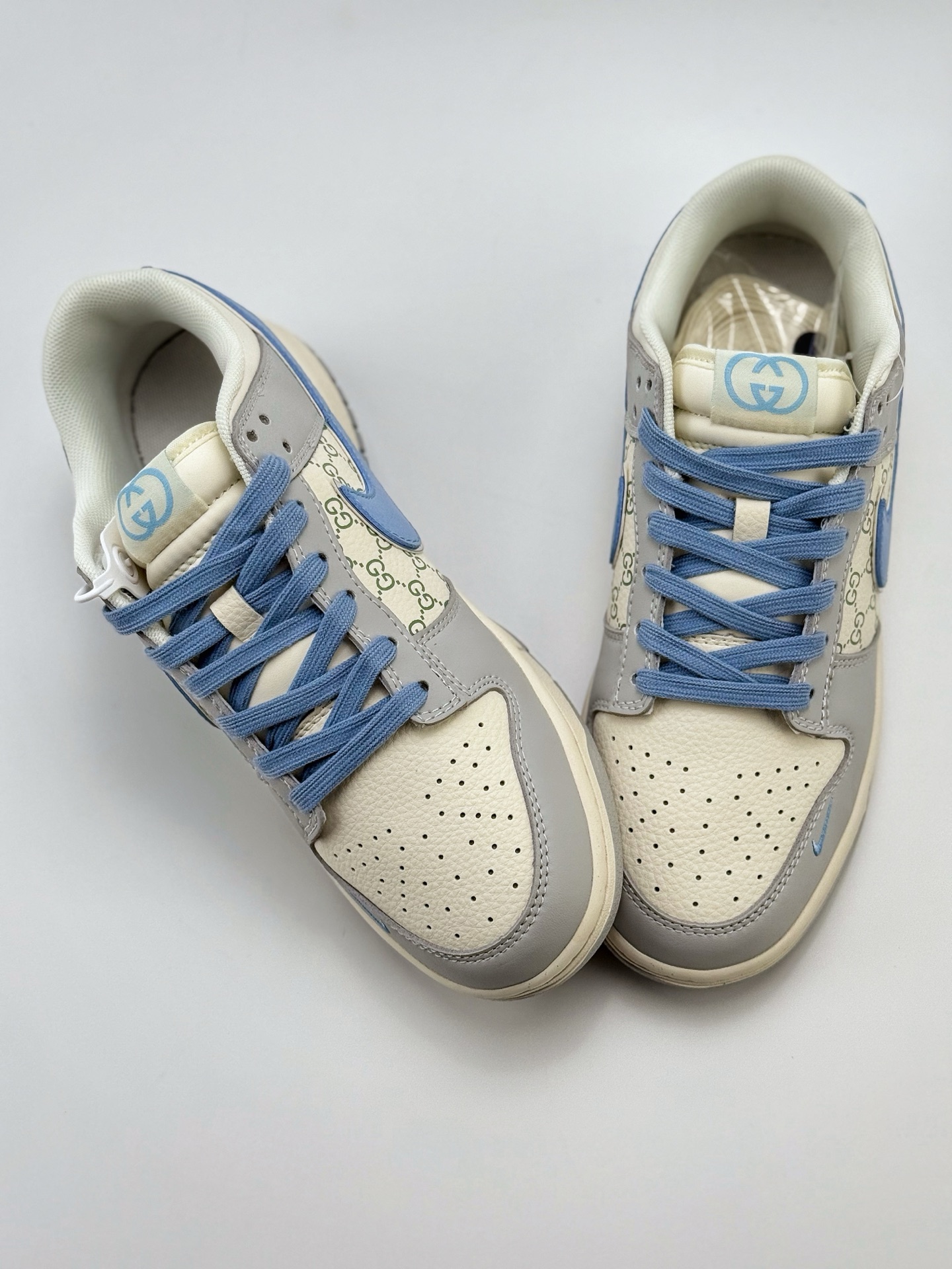 280 Nike SB Dunk Low x GUCCI 白灰蓝小钩  JJ2508-556