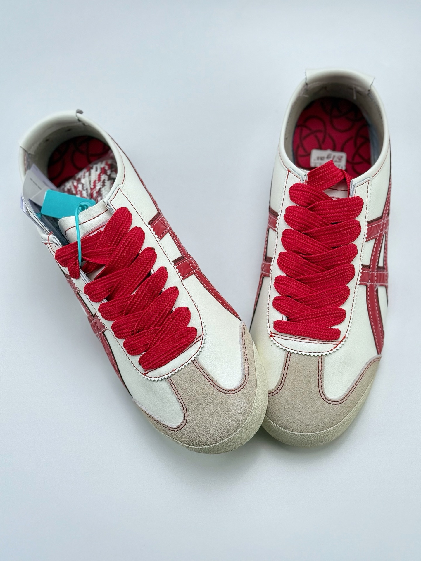 150 Onitsuka Tiger  Mexico 66 Paraty 百搭单品 蛇年限定 CNY ”Year Of The Snake” 白红 板鞋 1183C391-100