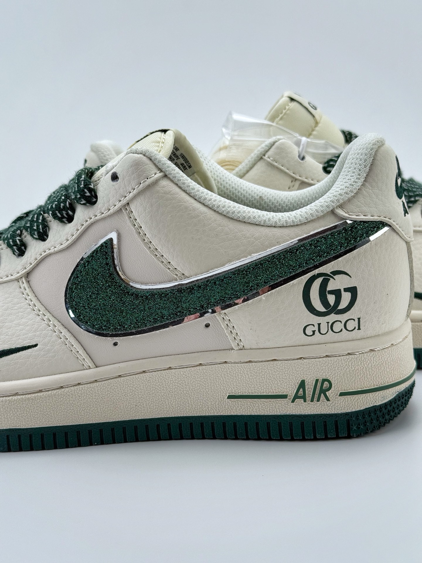 220 Nike Air Force 1 Low 07 x GUCCI 白绿小钩 QY6818-608