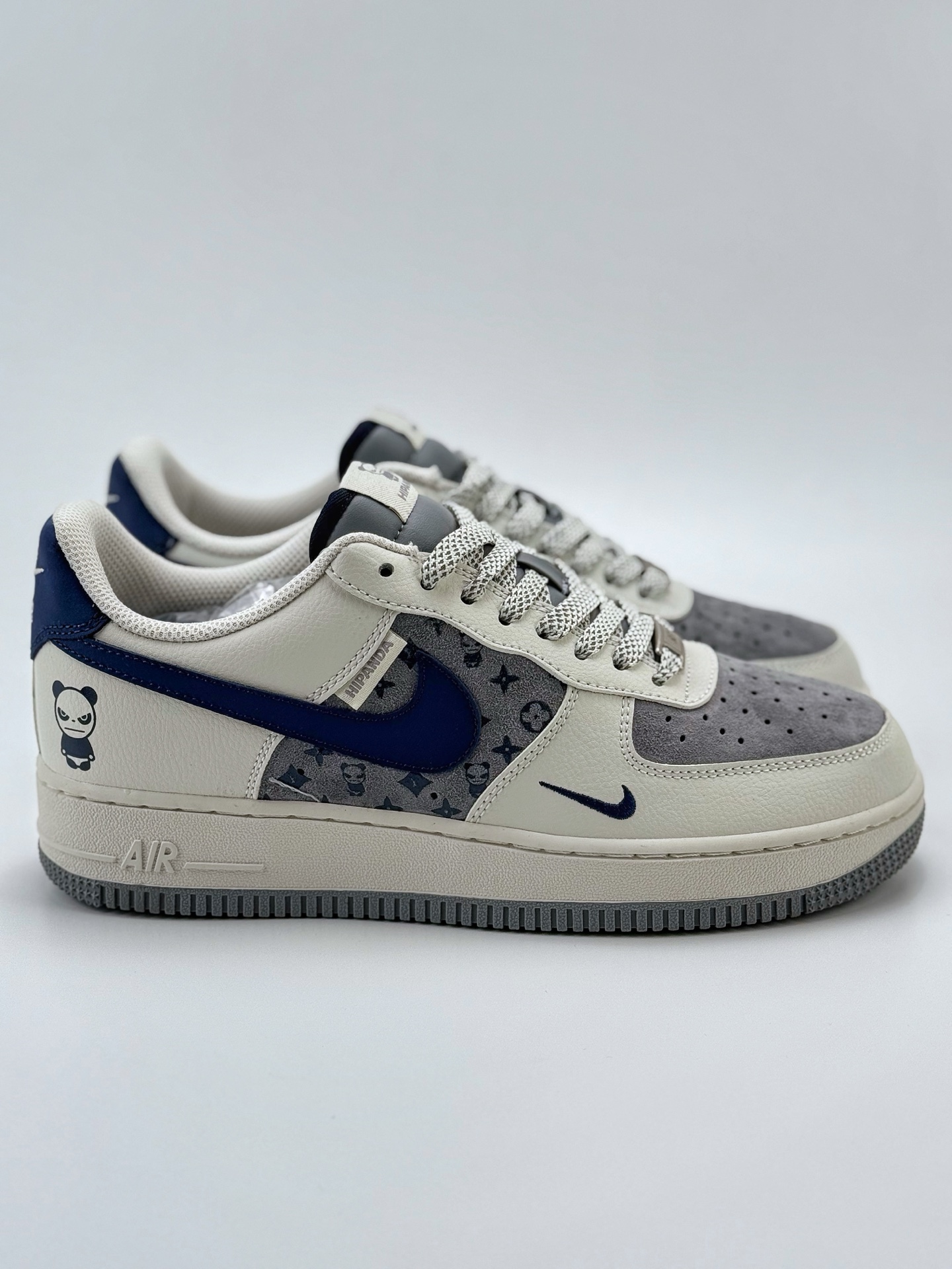 240 Nike Air Force 1 Low 07 x HIPANDA 白灰蓝小钩满天星 KY8899-105