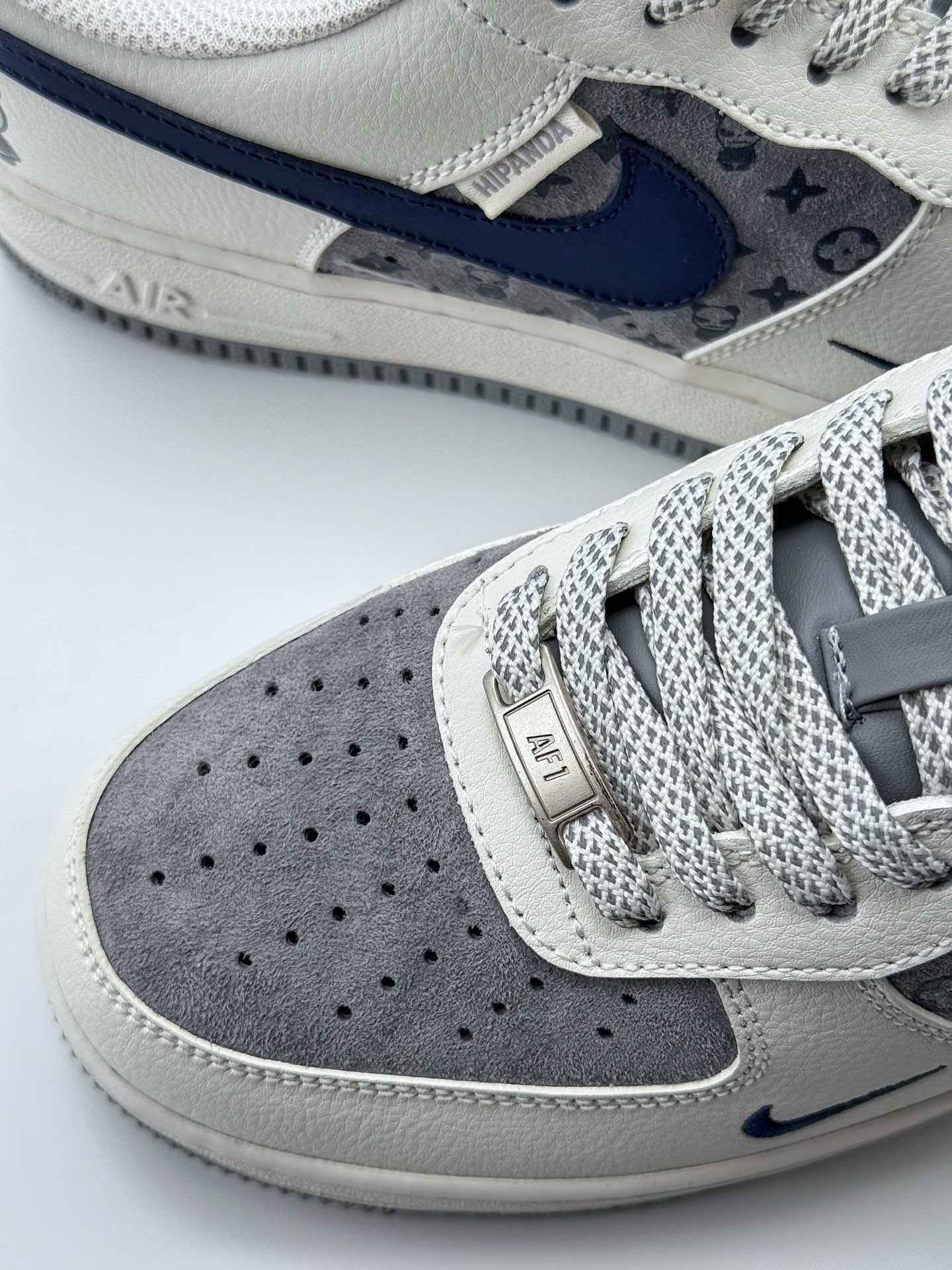 240 Nike Air Force 1 Low 07 x HIPANDA 白灰蓝小钩满天星 KY8899-105