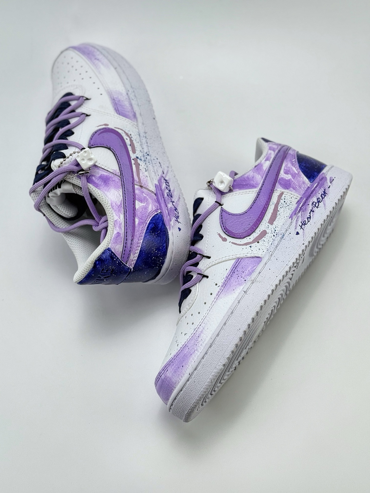 260 Nike Court Vision Low 坠落银河 梦幻 浪漫主义 扎染渐变 紫 休闲运动板鞋 DH2987-066