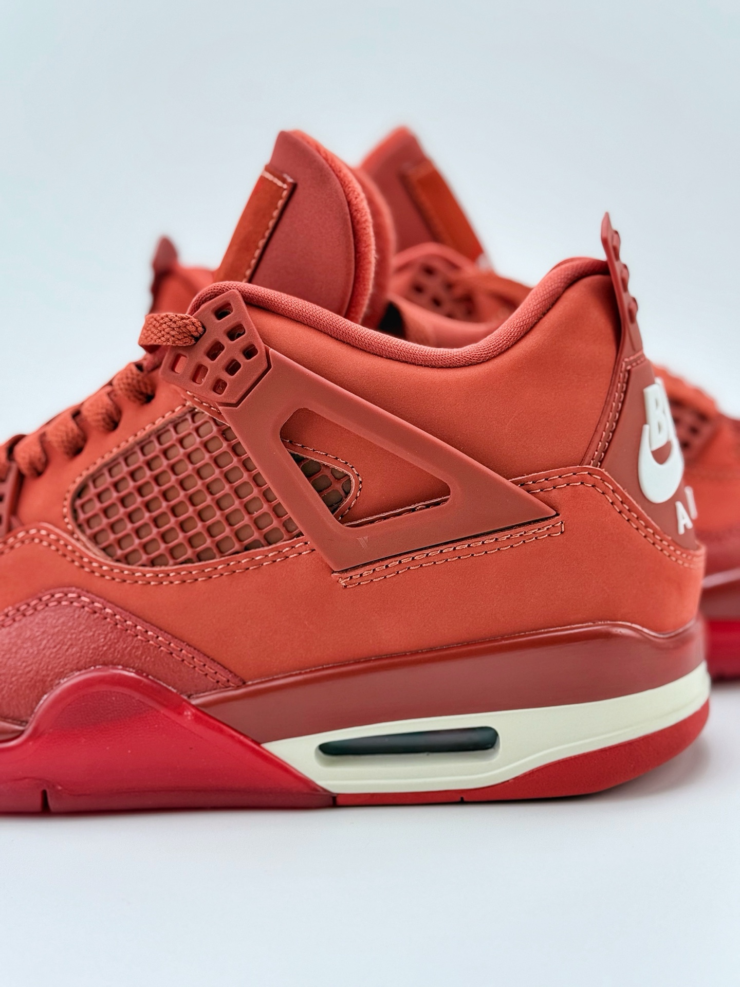 260 Air Jordan 4 Retro Low x Nigel Sylvester OG ”Brick by Brick” BIKE 橙棕  HF4340-800