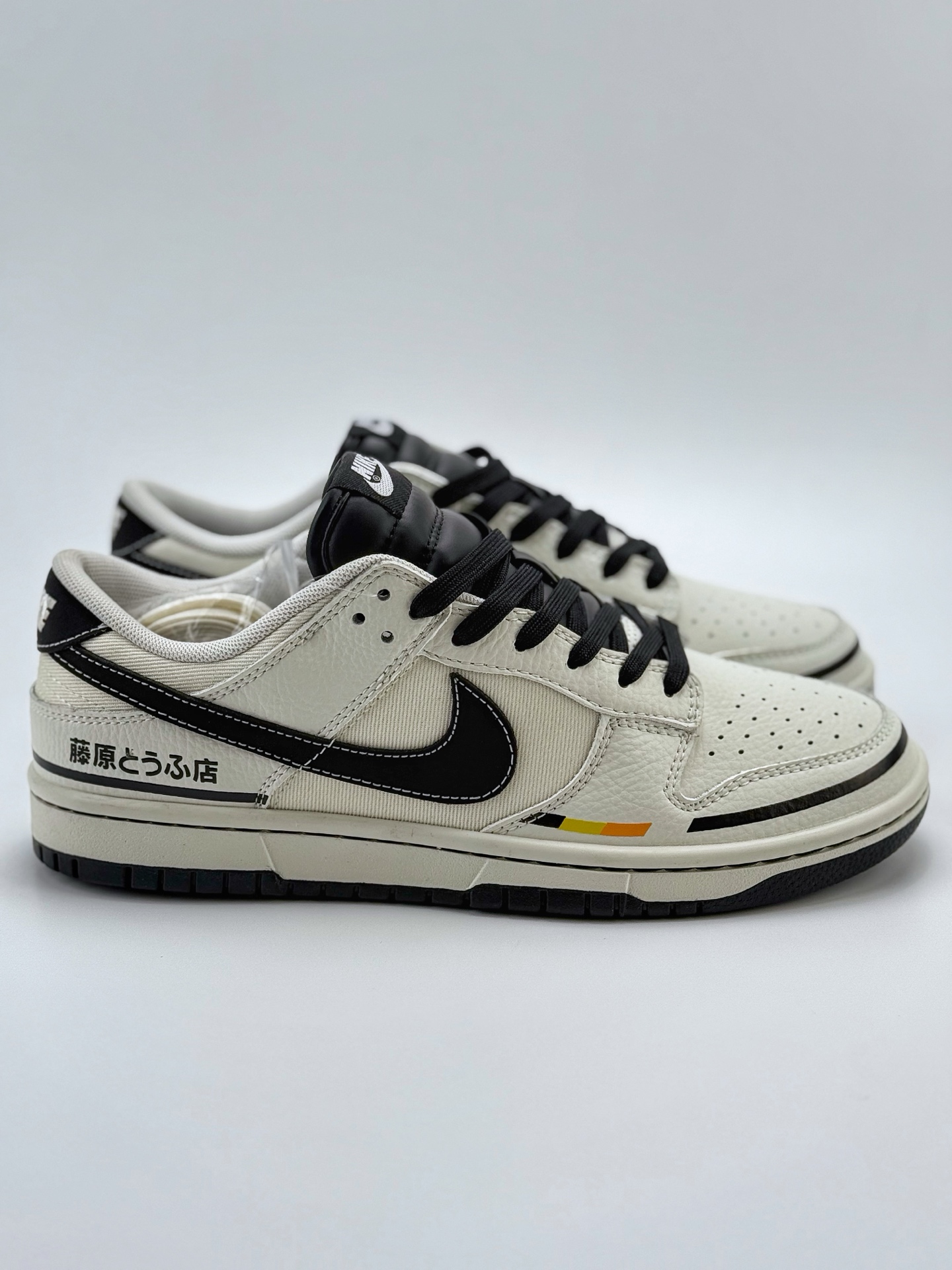 240 Nike SB Dunk Low 藤原豆腐店 白黑  CY5979-114