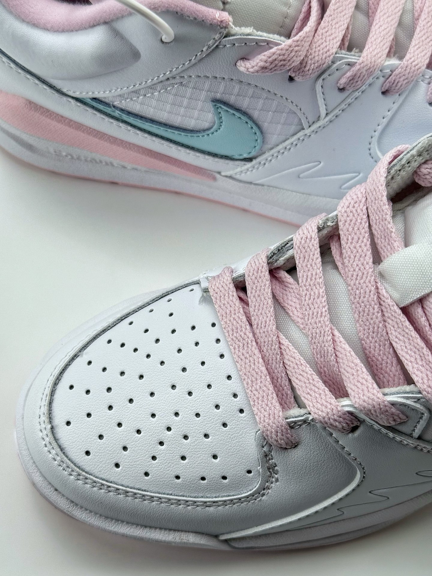 220 耐克Nike Jordan Stadium 90 白粉蓝 乔丹90年代体育场系列低帮复古运动篮球鞋  HQ1193-141