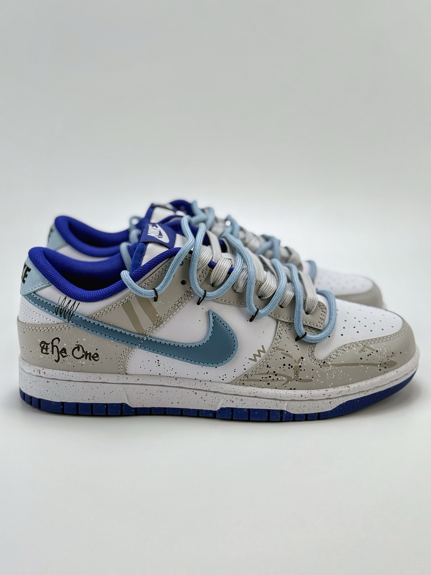 280 Nike SB Dunk Low 新中式 国风 水墨晕染 米蓝色  DV0833-103