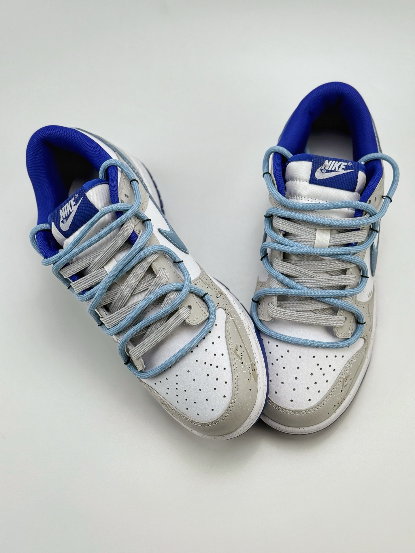 280 Nike SB Dunk Low 新中式 国风 水墨晕染 米蓝色  DV0833-103
