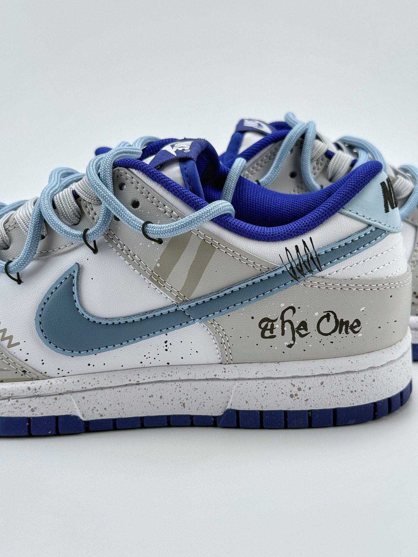 280 Nike SB Dunk Low 新中式 国风 水墨晕染 米蓝色  DV0833-103