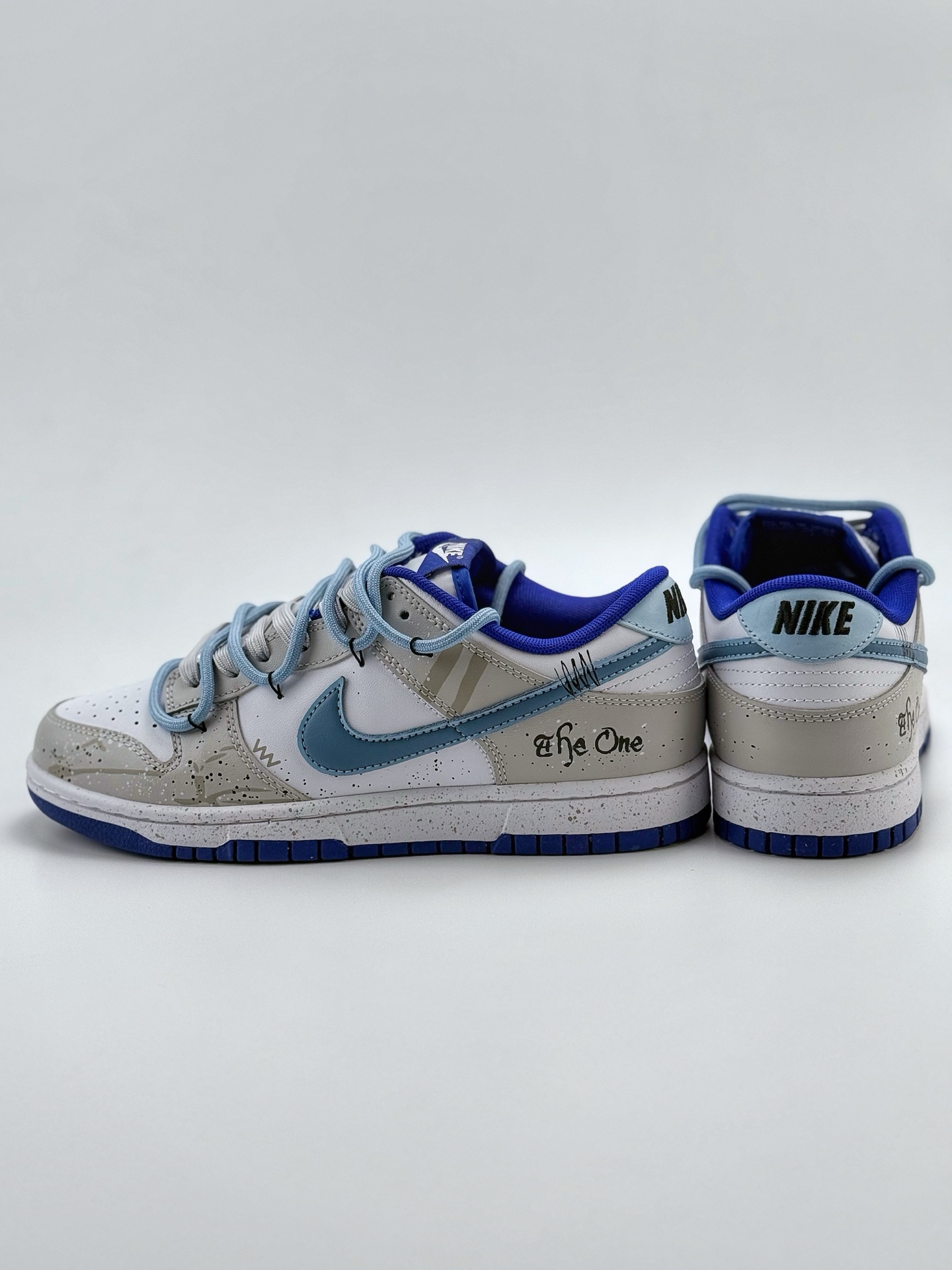 280 Nike SB Dunk Low 新中式 国风 水墨晕染 米蓝色  DV0833-103