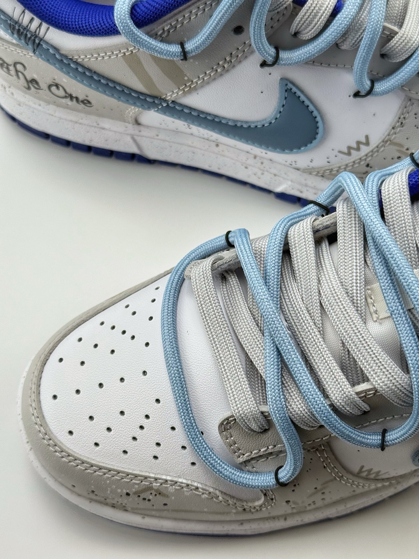 280 Nike SB Dunk Low 新中式 国风 水墨晕染 米蓝色  DV0833-103