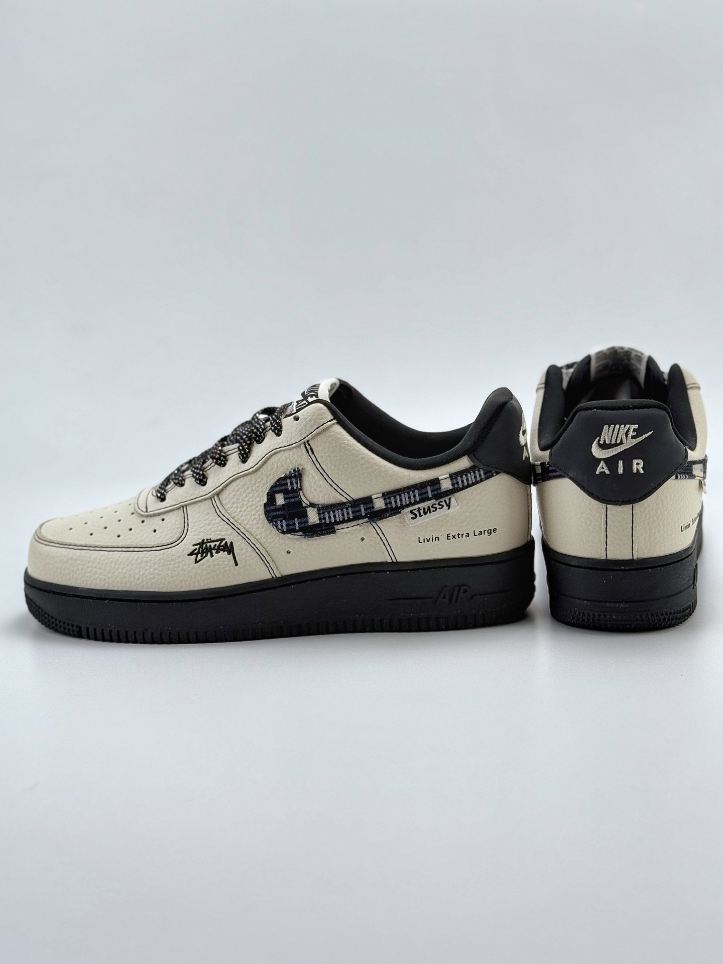 260 Nike Air Force 1 Low 07 x Stussy 白黑满天星 KK1988-071