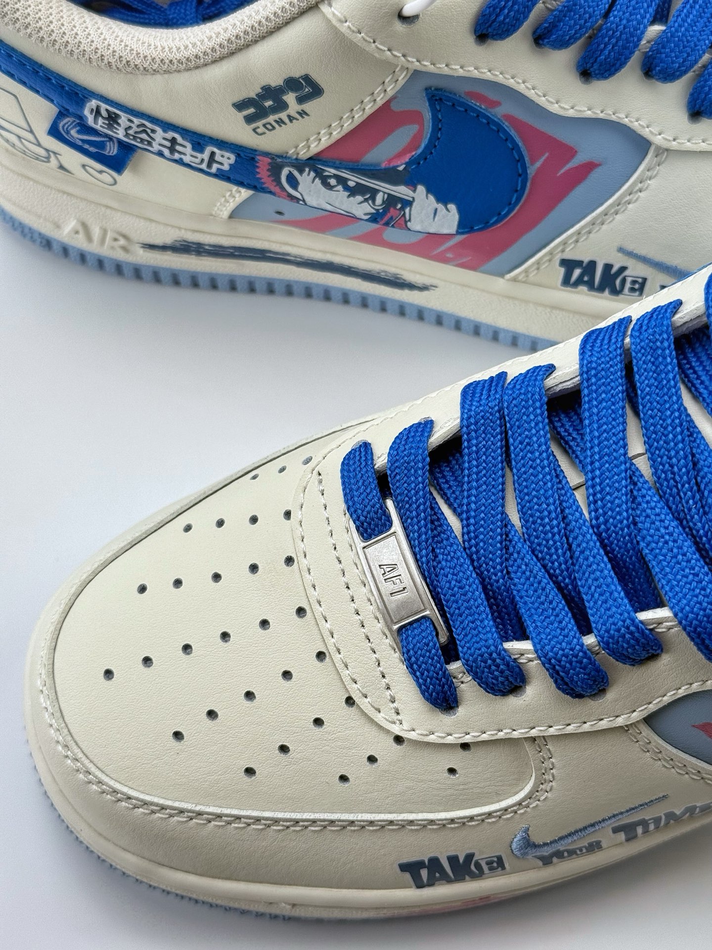 260 Nike Air Force 1 Low 07 白蓝涂鸦 DB3301-121