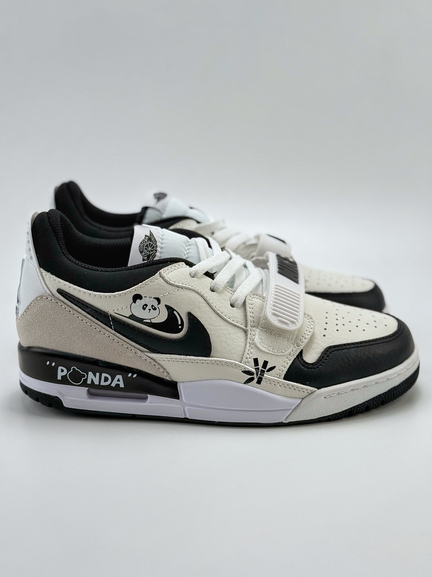 270 Nike Air Jordan Legacy 312 Low 特殊手绘 水墨国风 黑小钩熊猫  HV1811-101
