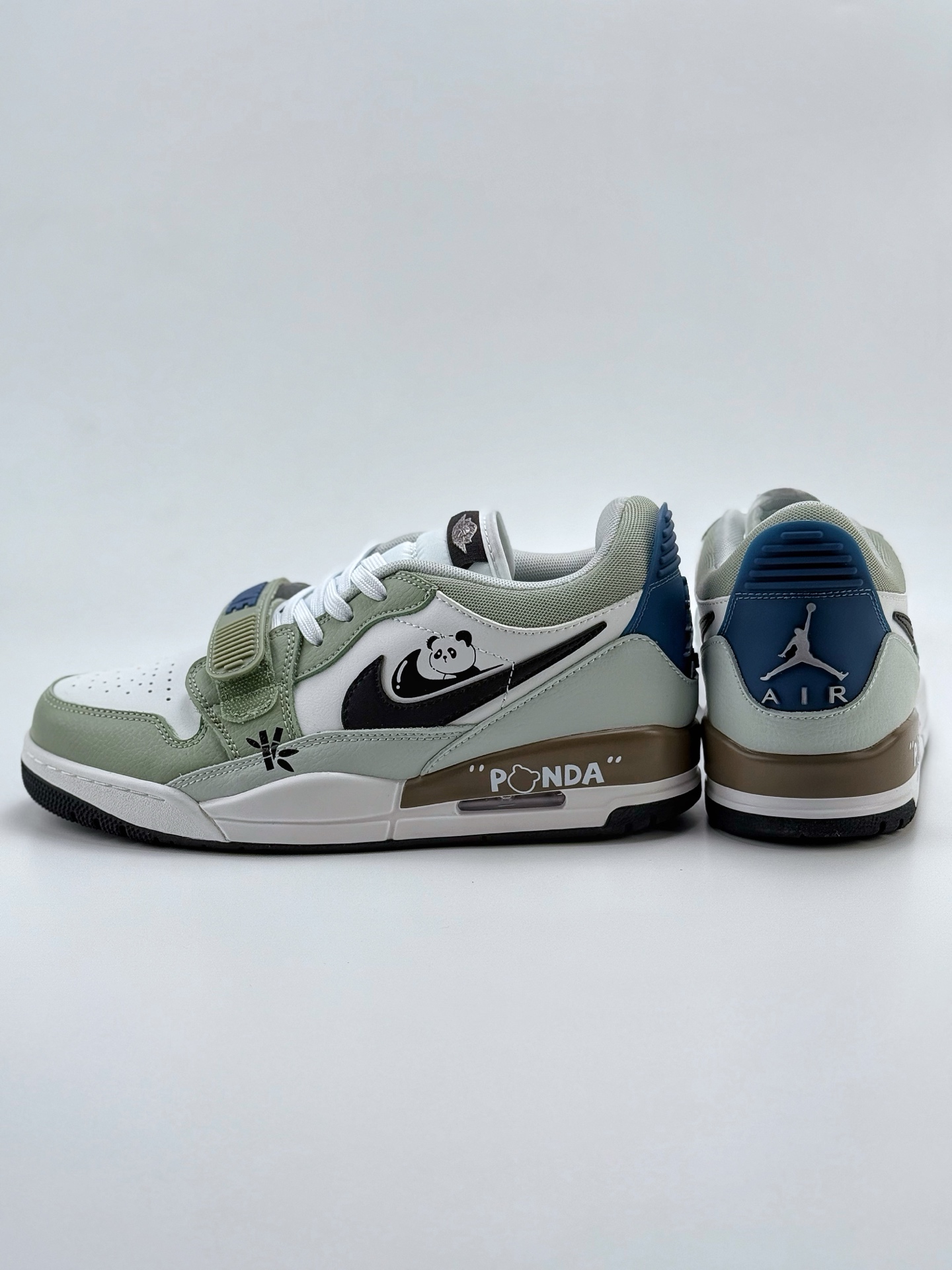 270 Nike Air Jordan Legacy 312 Low 特殊手绘 水墨国风 黑小钩熊猫  HV5970-101