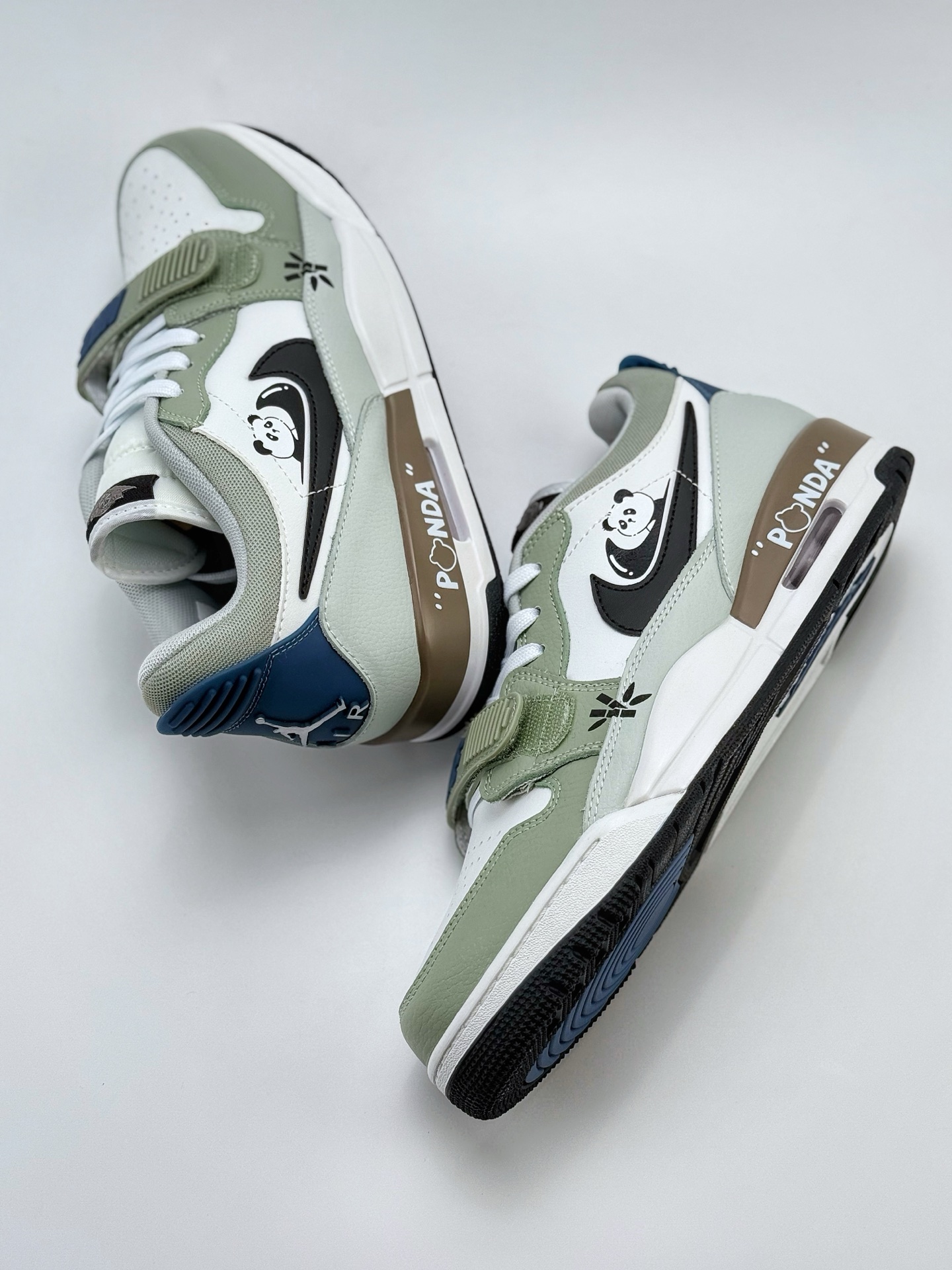 270 Nike Air Jordan Legacy 312 Low 特殊手绘 水墨国风 黑小钩熊猫  HV5970-101