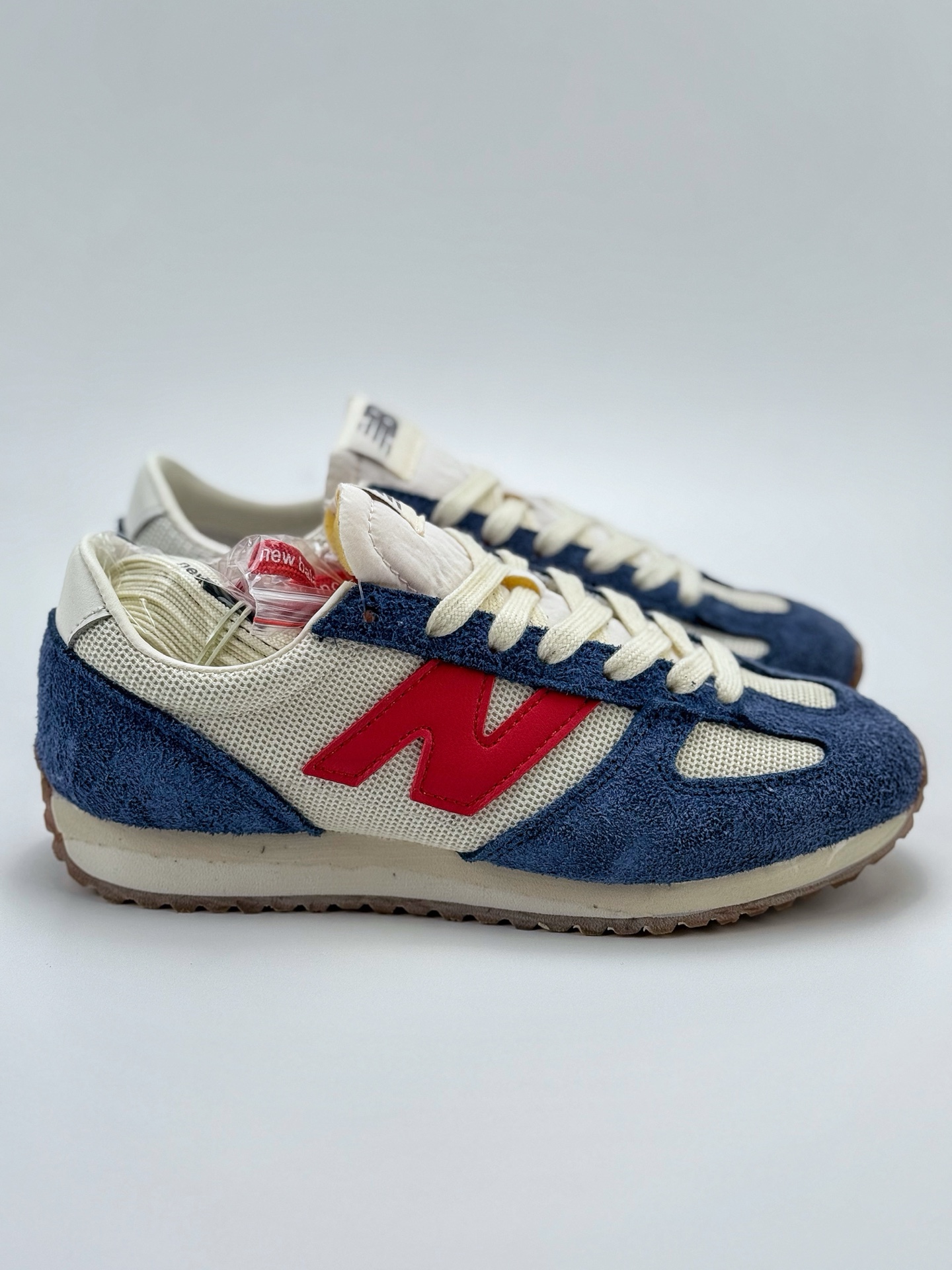 160 New Balance NB471 纯原系列 471系列织物牛剖层革生活休闲鞋 U471AKTK