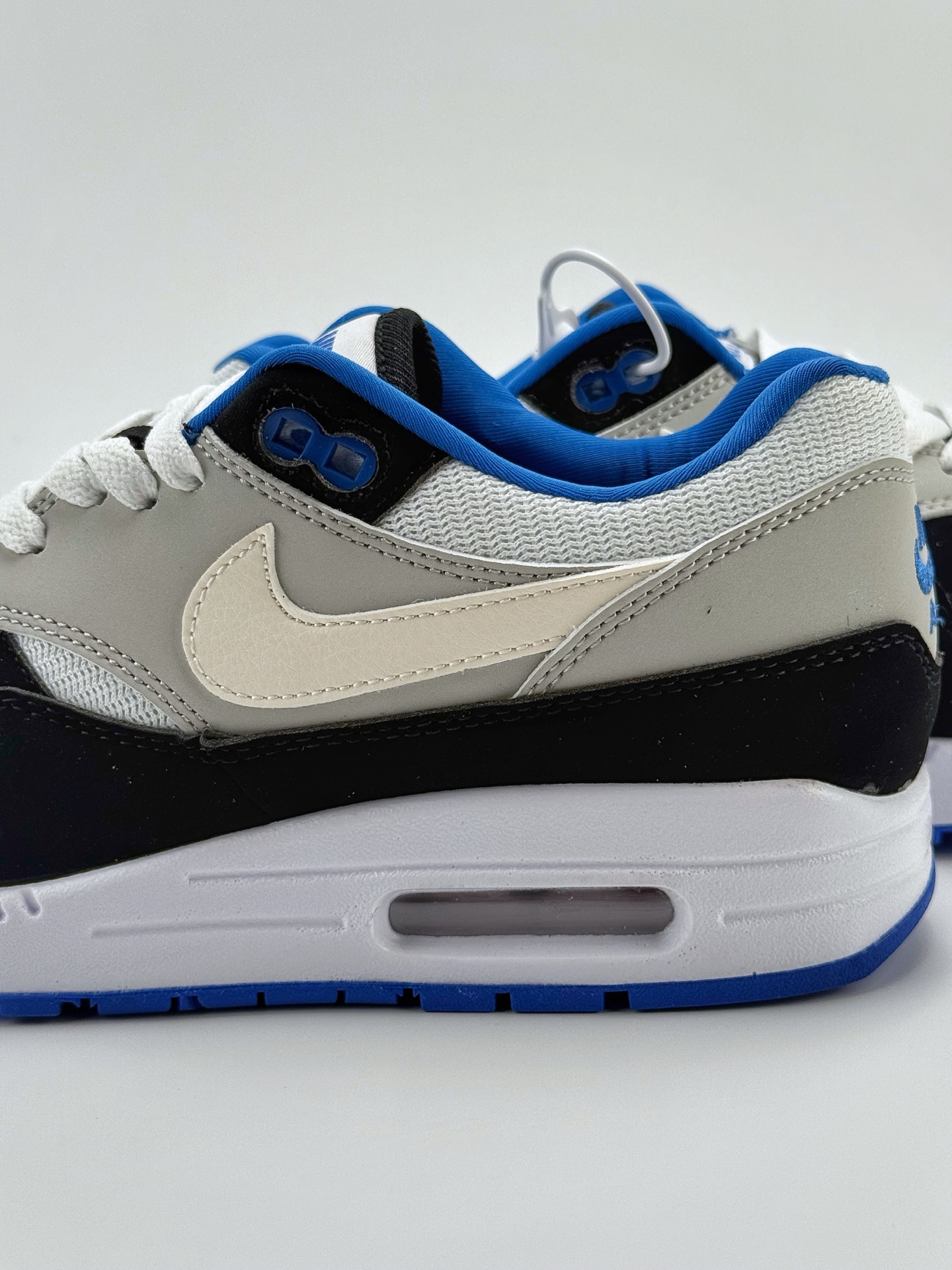 210 Nike Air Max 1 白黑篮 复古休闲跑步鞋  875855-001