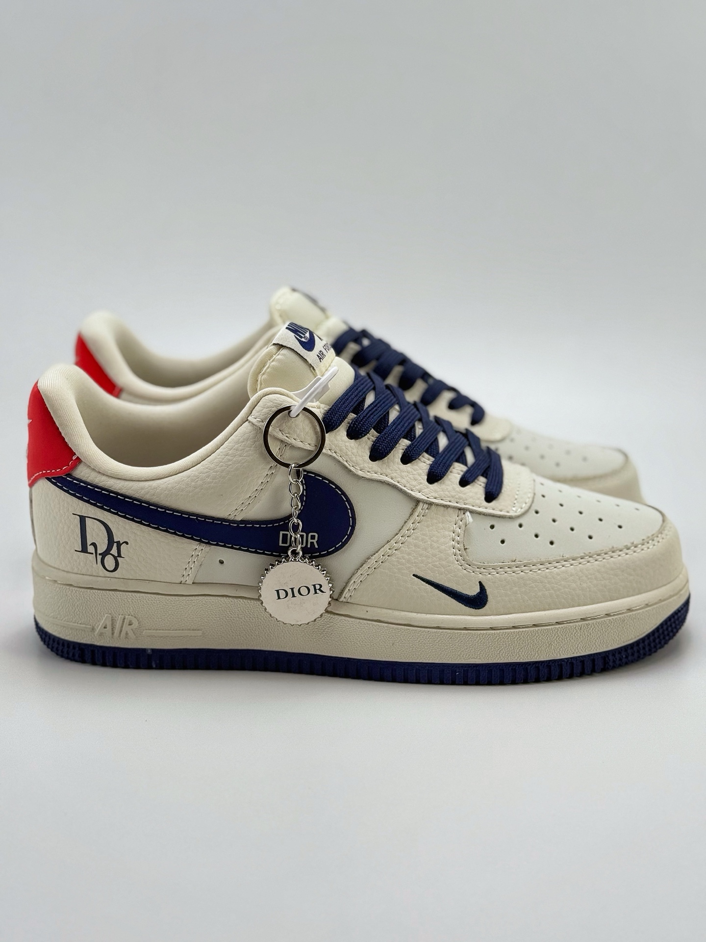 260 Nike Air Force 1 Low 07 x DIOR 白蓝小钩  KK1988-067