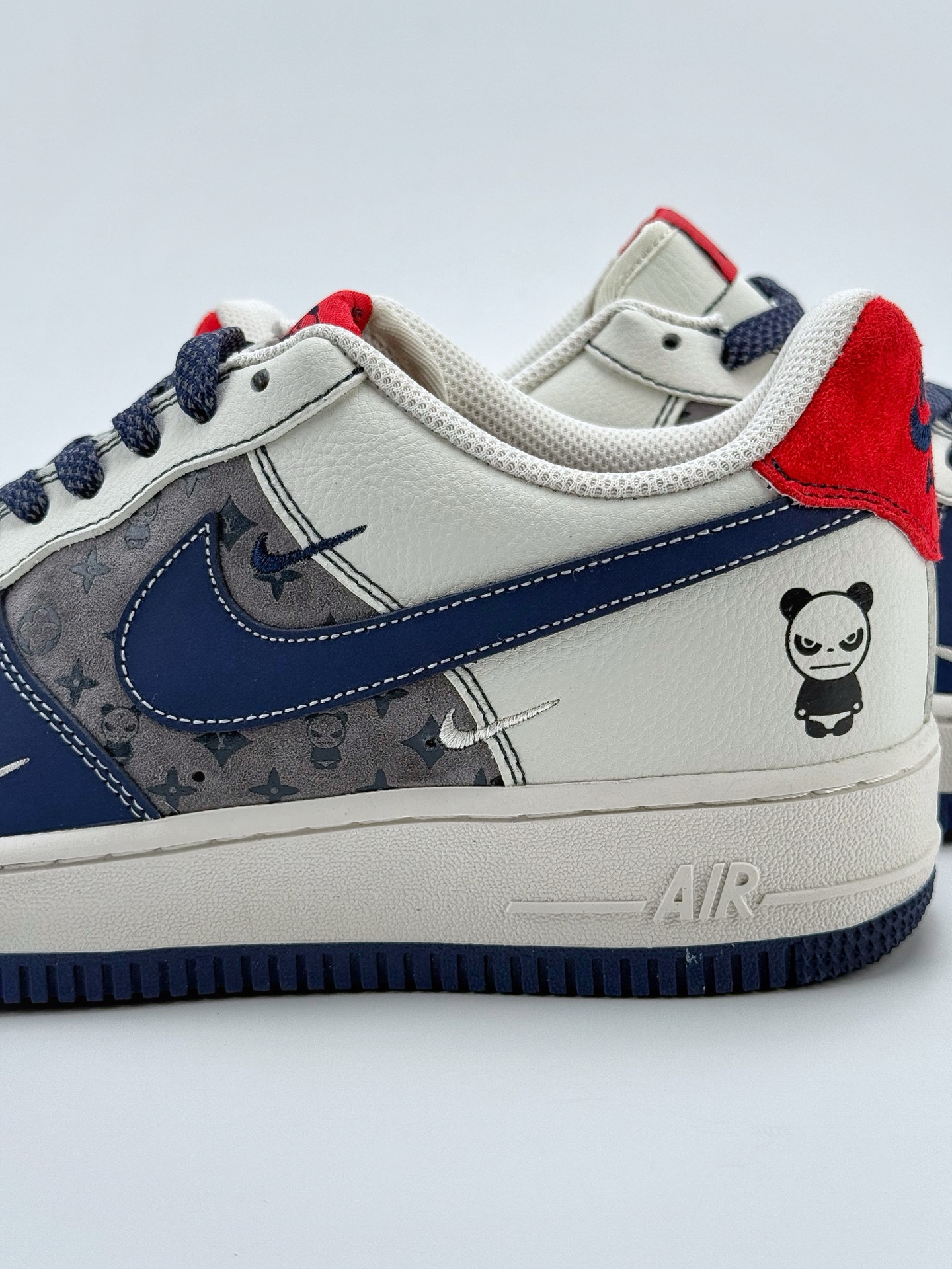 240 Nike Air Force 1 Low 07 x HIPANDA 白灰蓝小钩满天星  KY8899-104