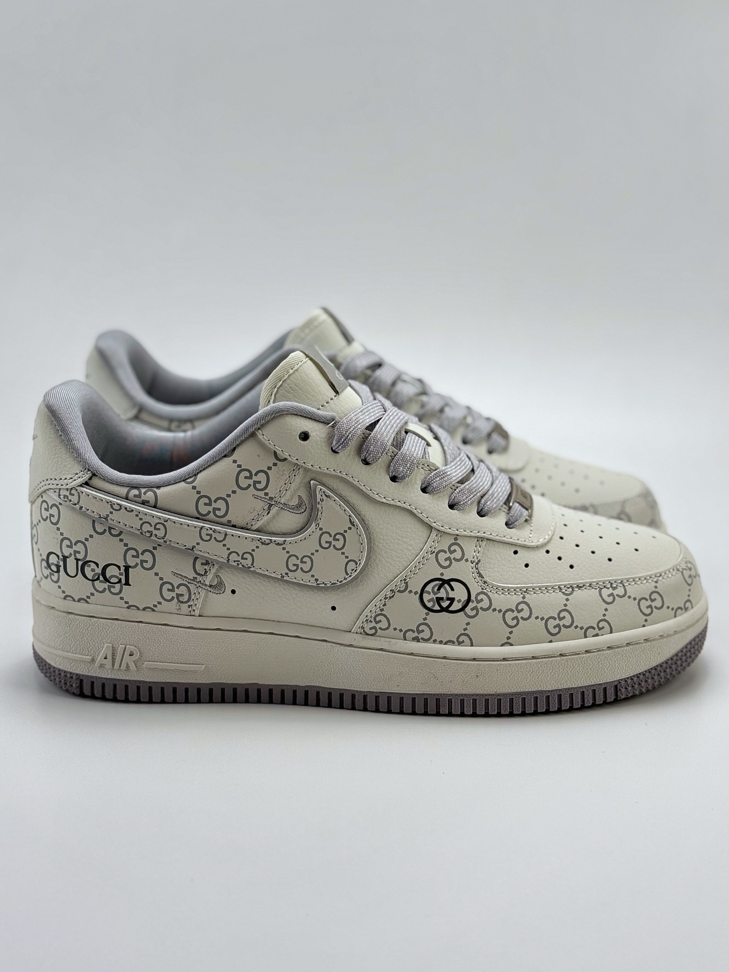 240 Nike Air Force 1 Low 07 x GUCCI 白灰满天星  KY8899-106