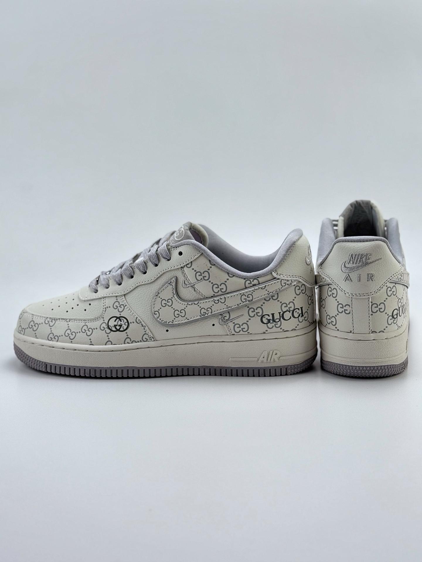 240 Nike Air Force 1 Low 07 x GUCCI 白灰满天星  KY8899-106