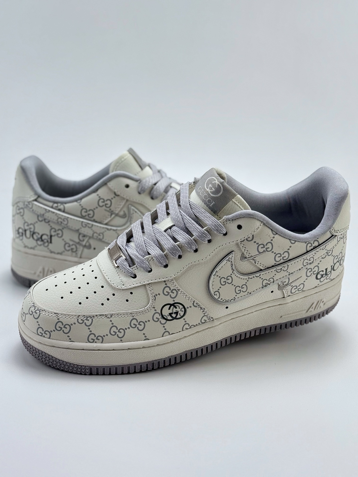 240 Nike Air Force 1 Low 07 x GUCCI 白灰满天星  KY8899-106