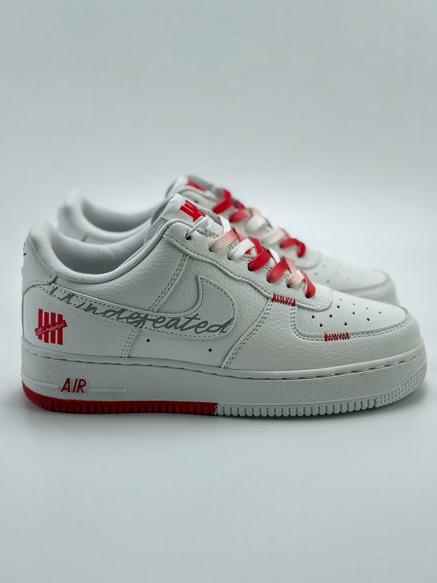 220 Nike Air Force 1 Low 07 x UNDEFEATED 白红  DQ6628-153