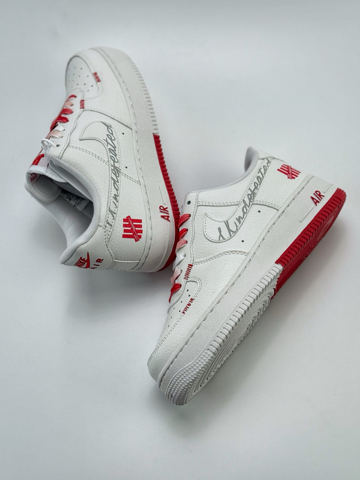 220 Nike Air Force 1 Low 07 x UNDEFEATED 白红  DQ6628-153