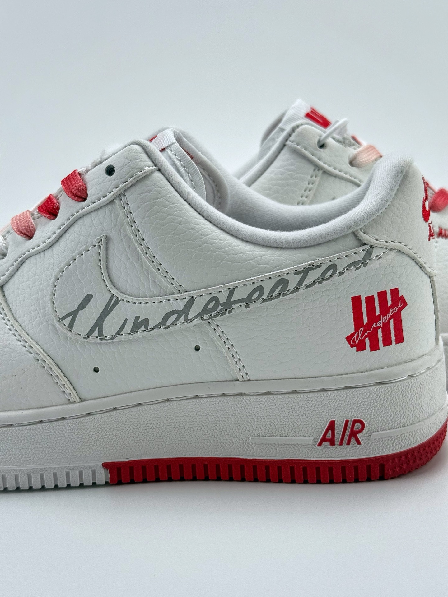 220 Nike Air Force 1 Low 07 x UNDEFEATED 白红  DQ6628-153