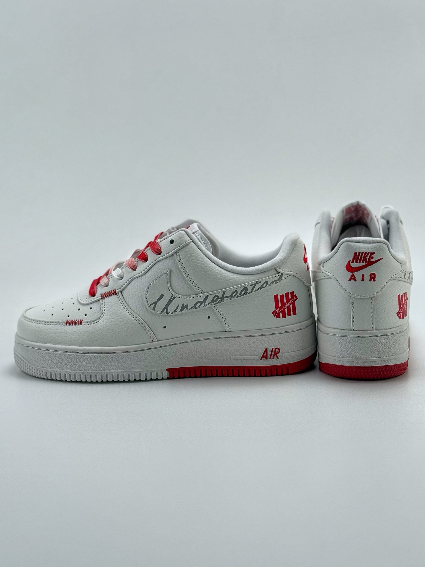 220 Nike Air Force 1 Low 07 x UNDEFEATED 白红  DQ6628-153
