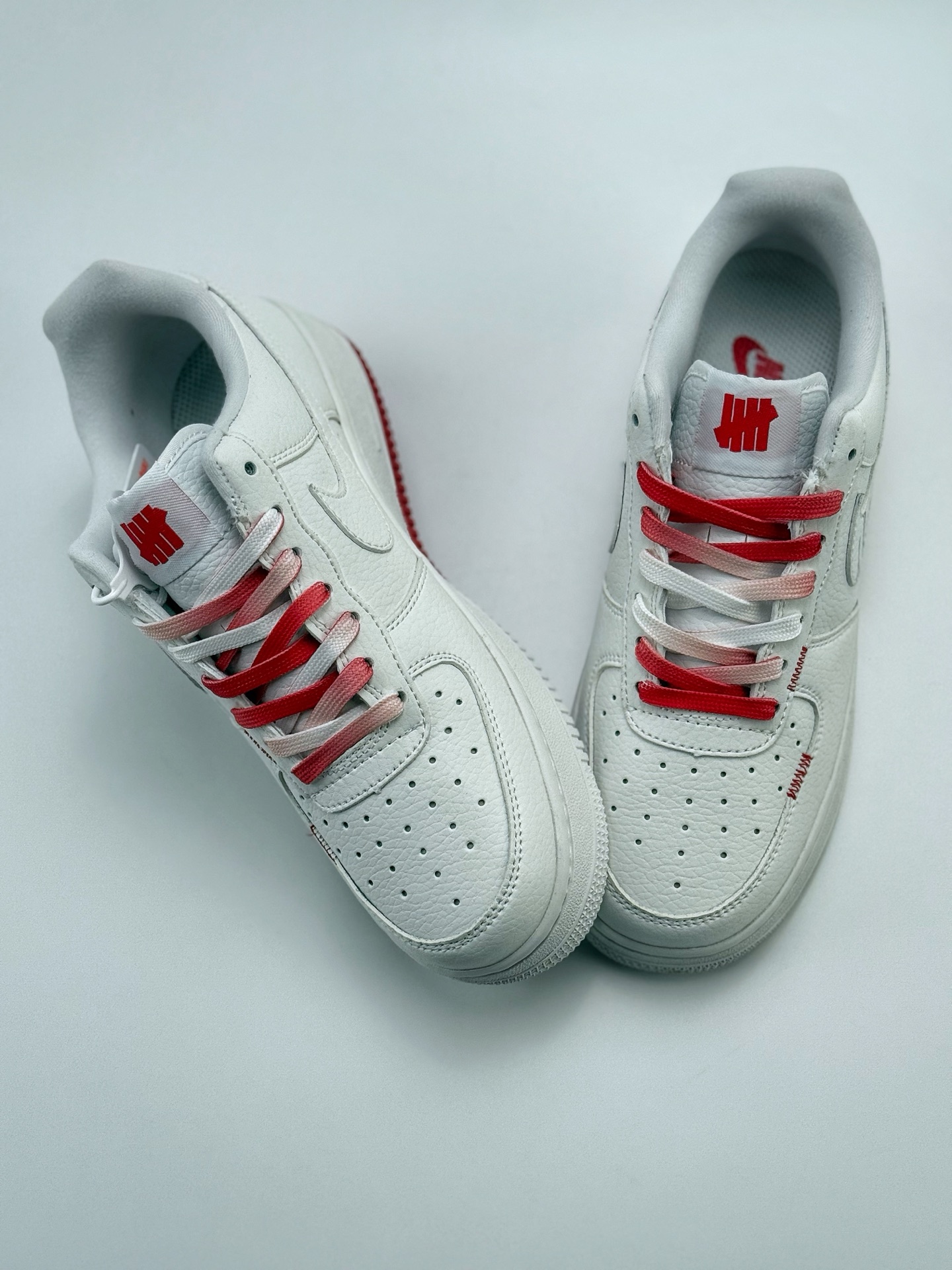 220 Nike Air Force 1 Low 07 x UNDEFEATED 白红  DQ6628-153