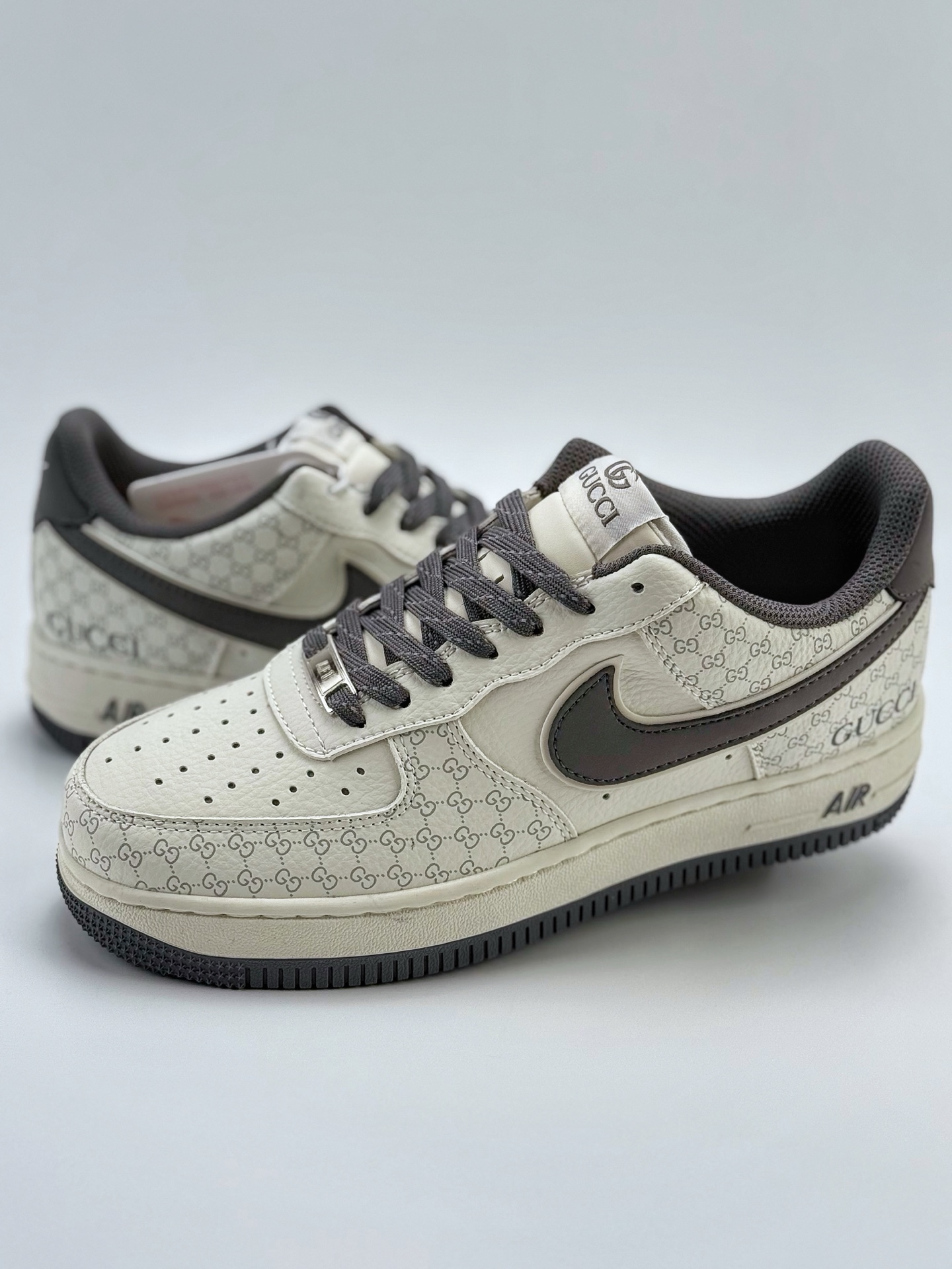 260 Nike Air Force 1 Low 07 x GUCCI 白灰  CS5288-003