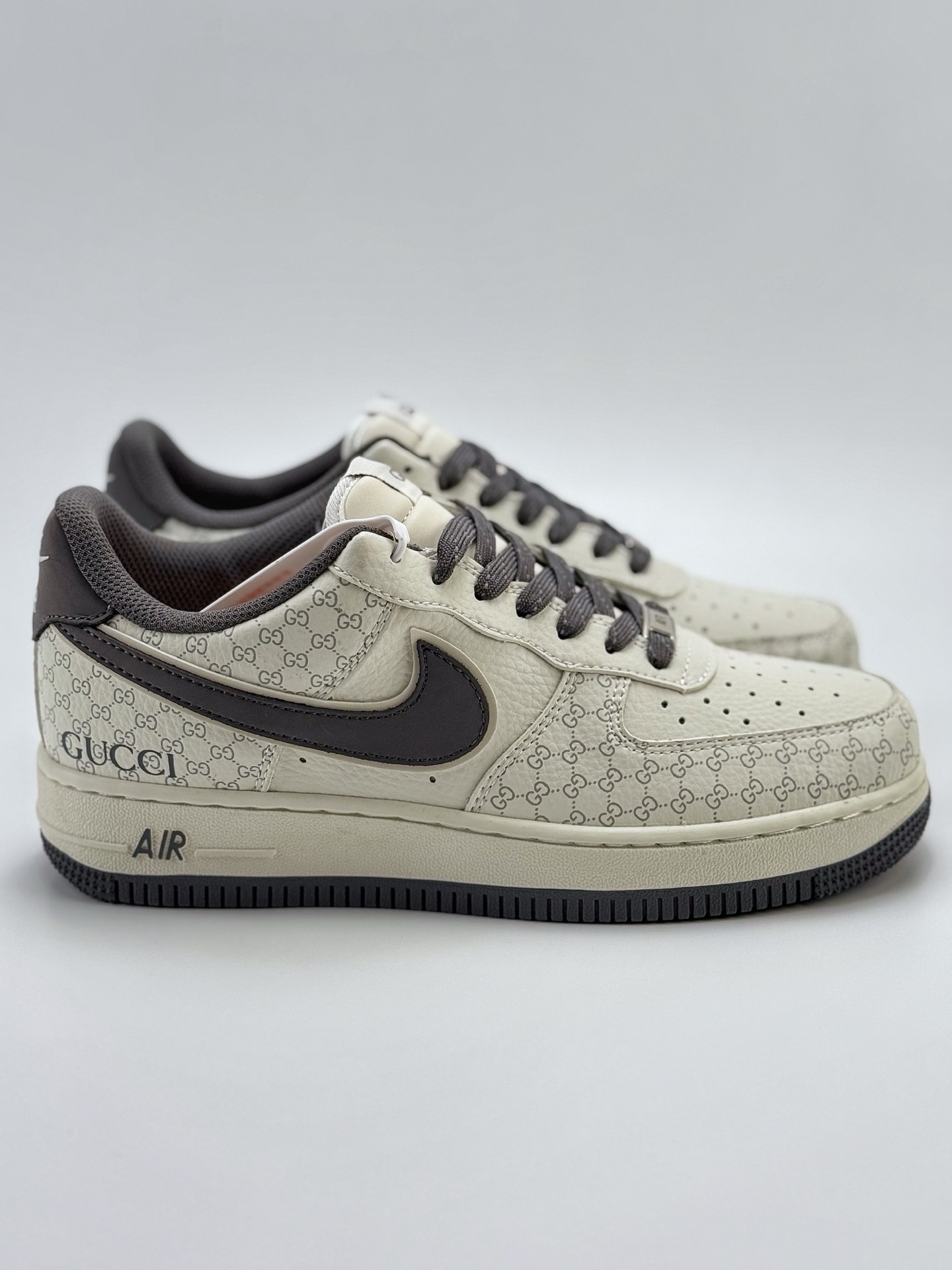 260 Nike Air Force 1 Low 07 x GUCCI 白灰  CS5288-003