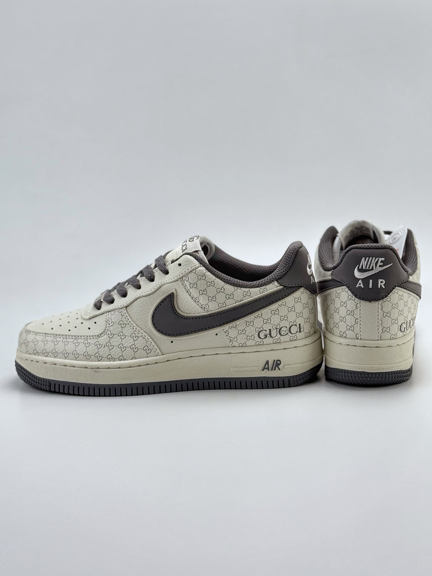 260 Nike Air Force 1 Low 07 x GUCCI 白灰  CS5288-003