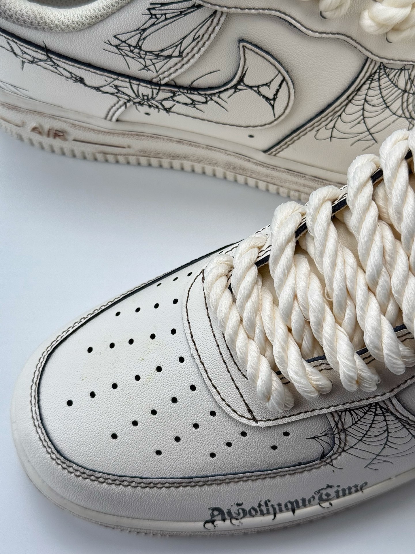 260 Nike Air Force 1 Low 07 做旧 白  315221-333