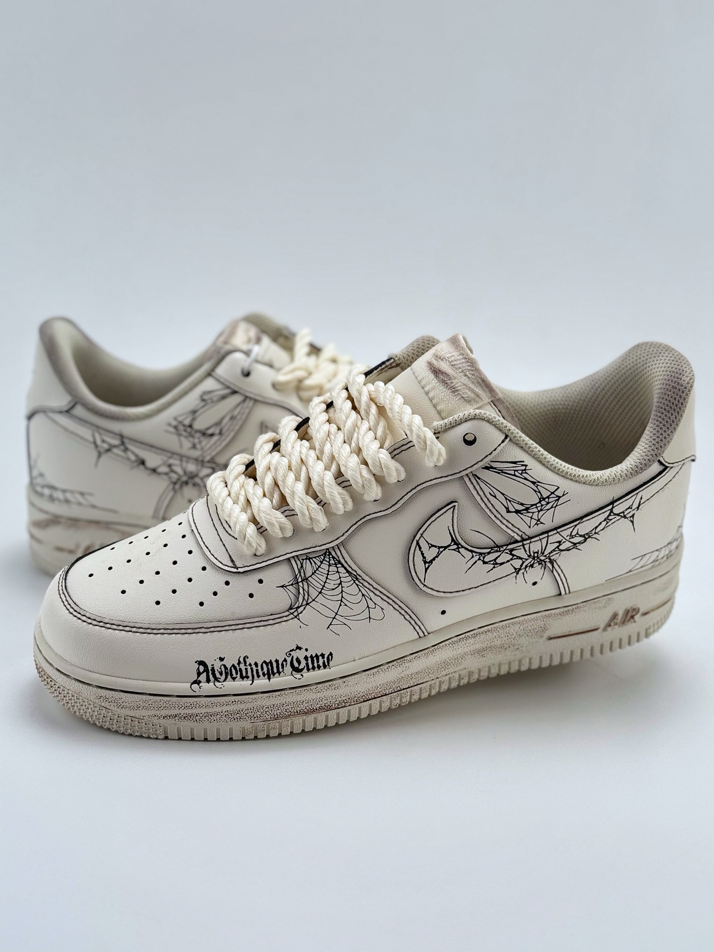 260 Nike Air Force 1 Low 07 做旧 白  315221-333
