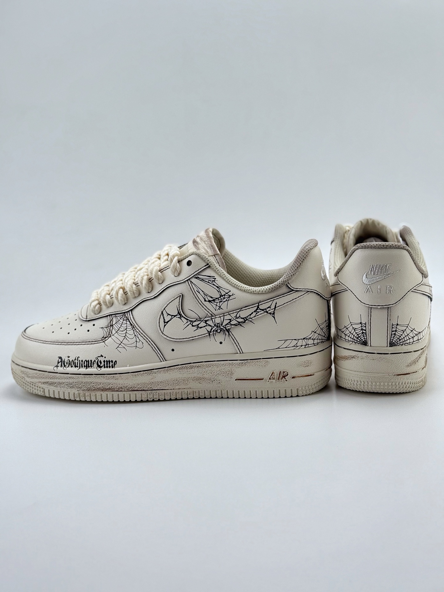 260 Nike Air Force 1 Low 07 做旧 白  315221-333