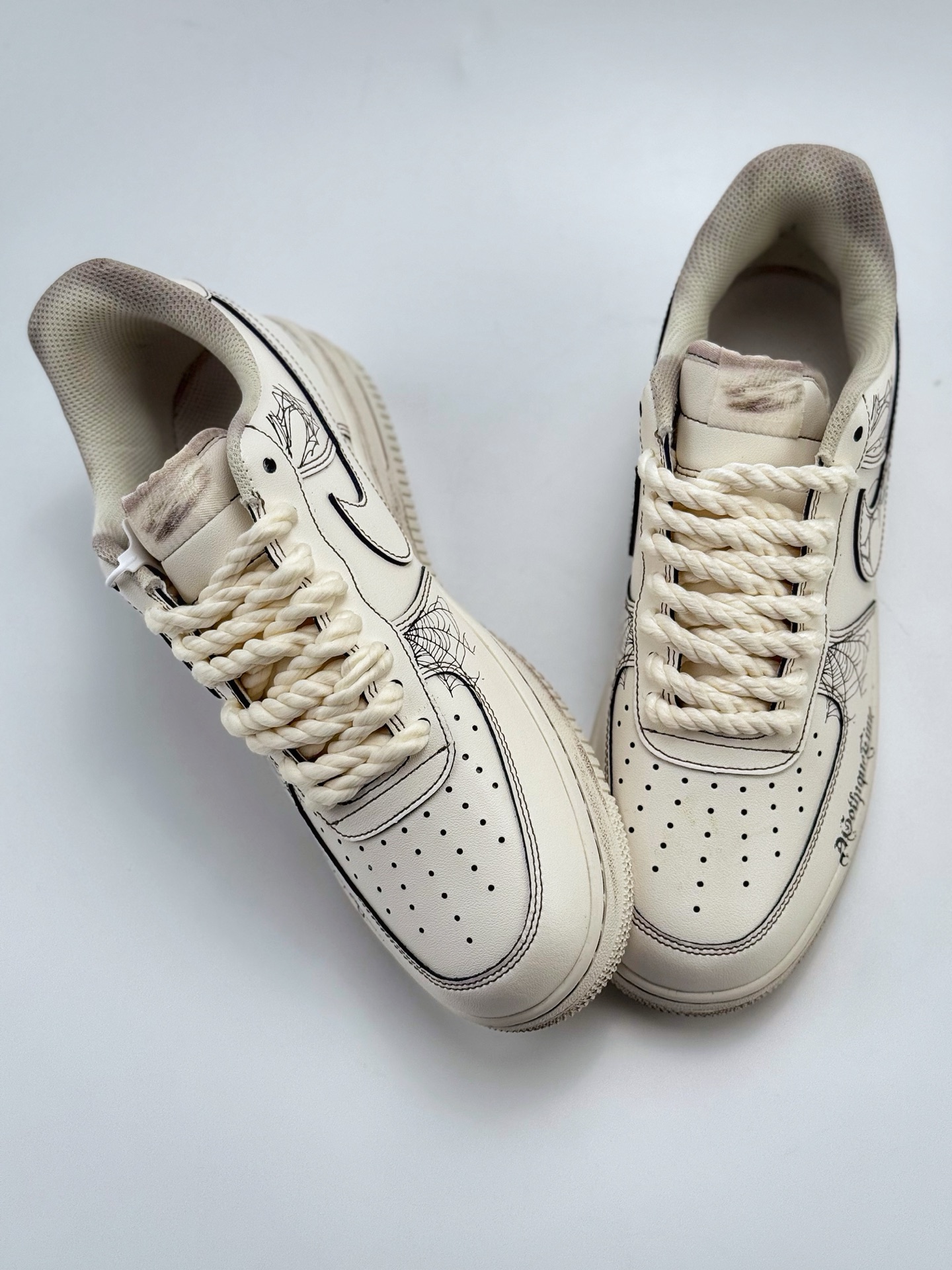 260 Nike Air Force 1 Low 07 做旧 白  315221-333