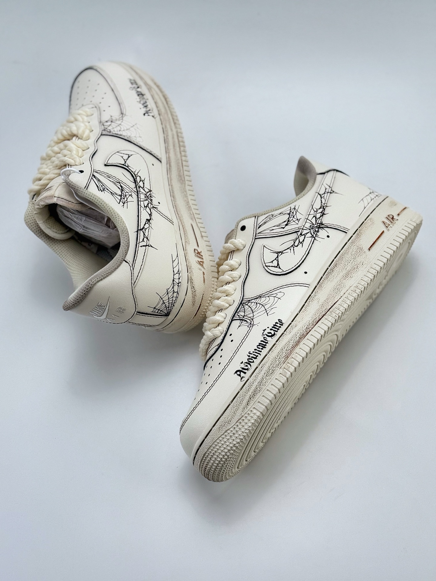 260 Nike Air Force 1 Low 07 做旧 白  315221-333