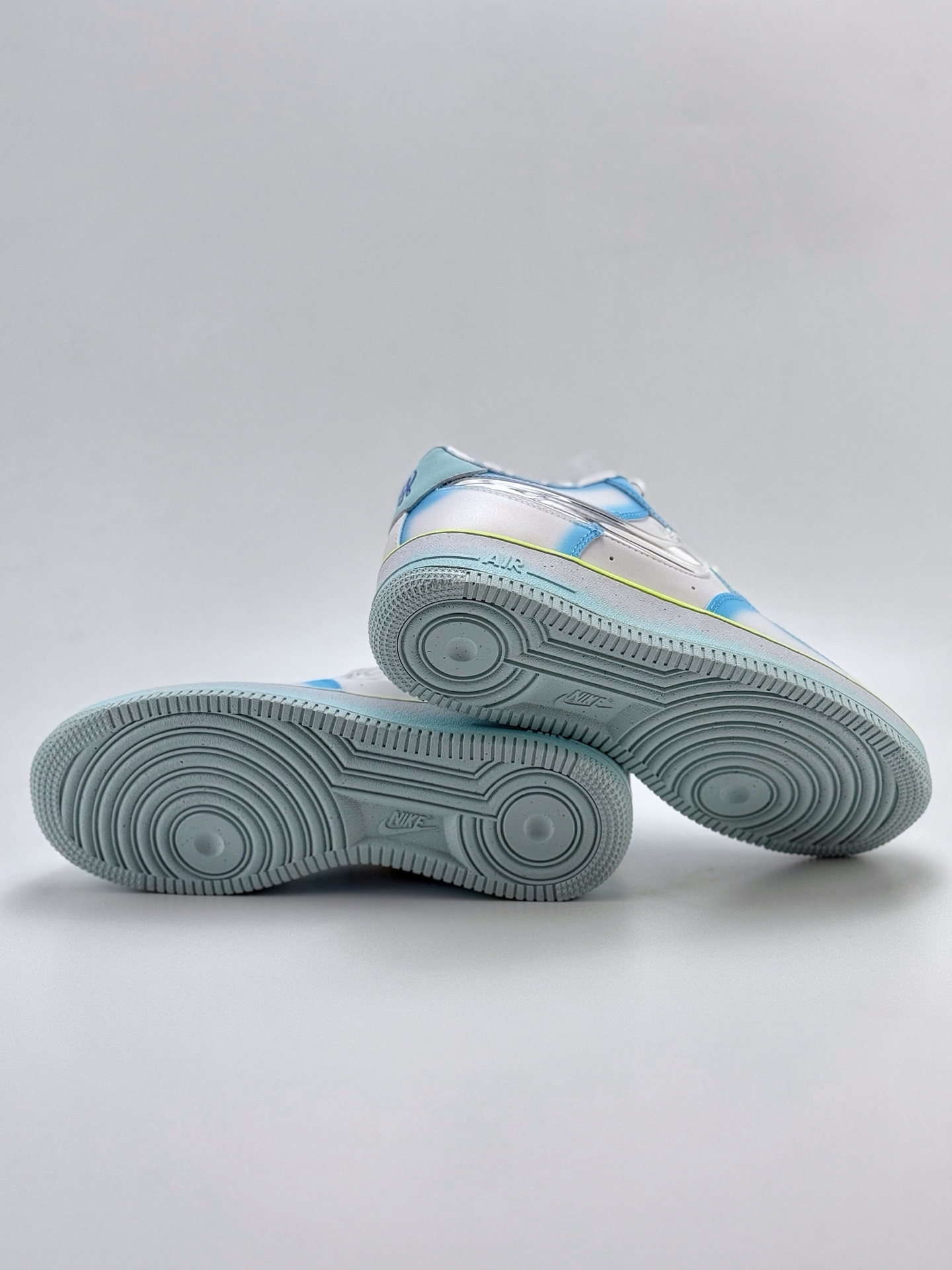 220 Nike Air Force 1 Low 07 x SWDC ”Psychic Blue” 白蓝绿  HJ4399-400
