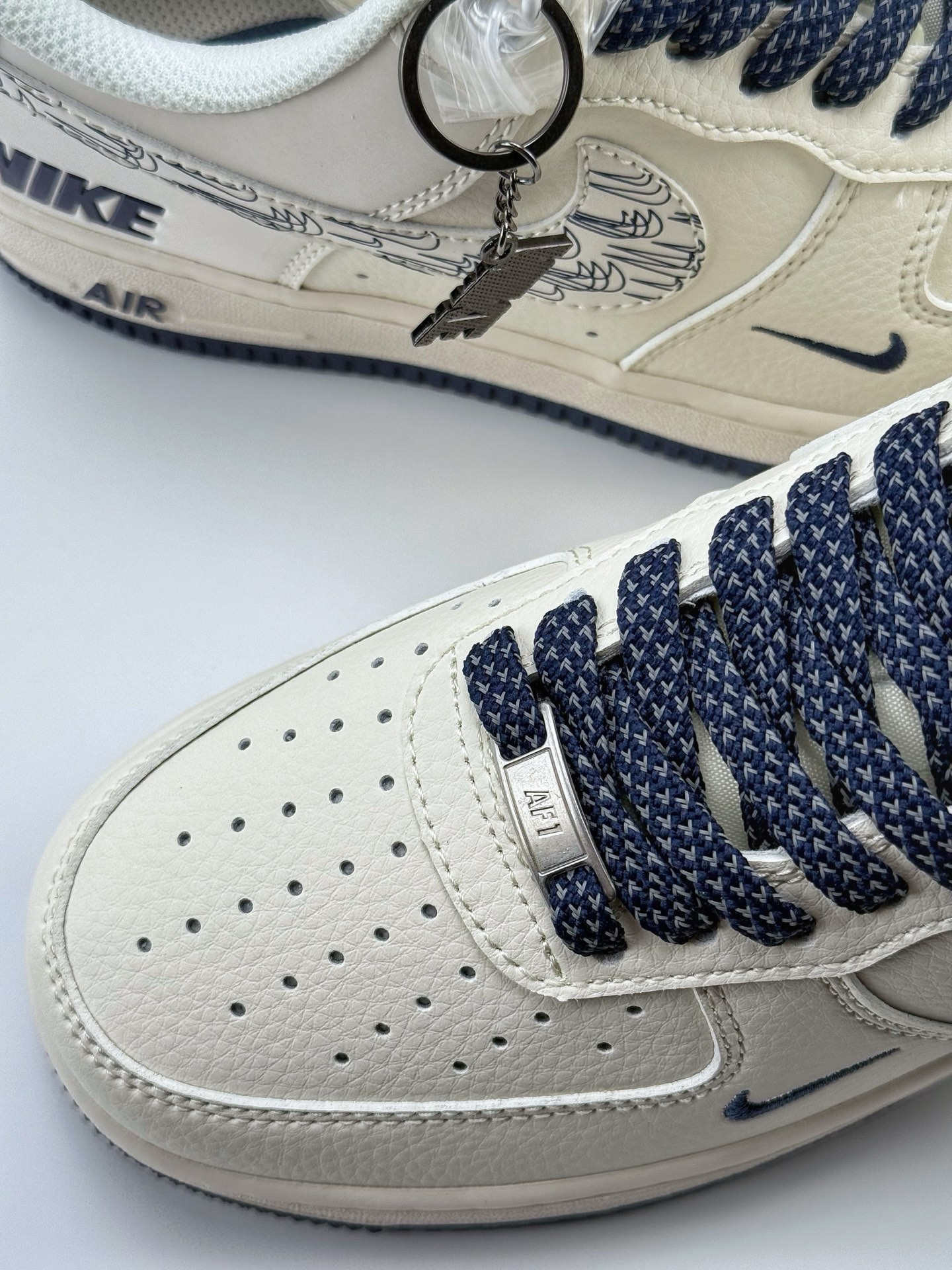 260 Nike Air Force 1 Low 07 白蓝多重小钩满天星 HH7518-047