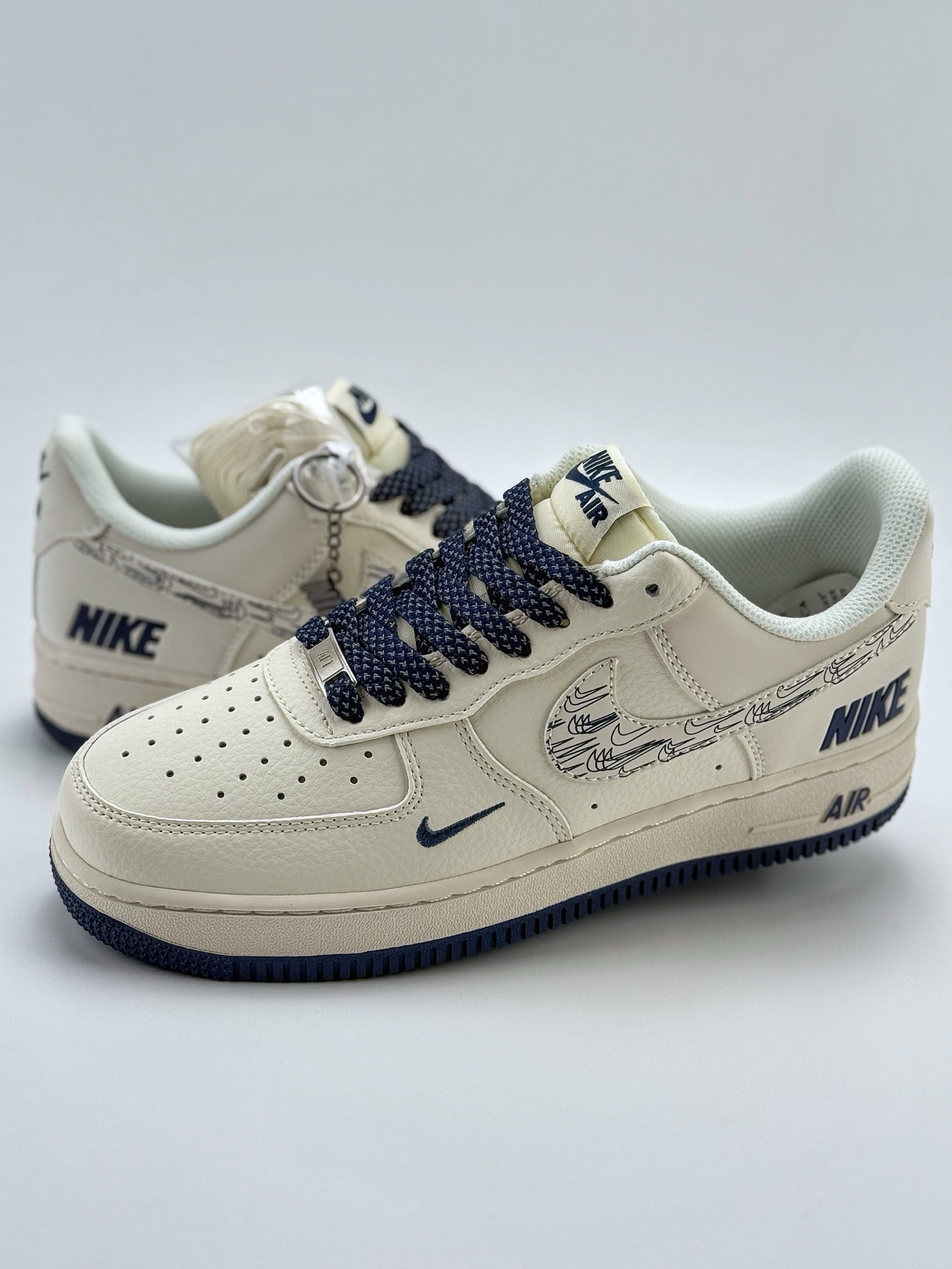 260 Nike Air Force 1 Low 07 白蓝多重小钩满天星 HH7518-047